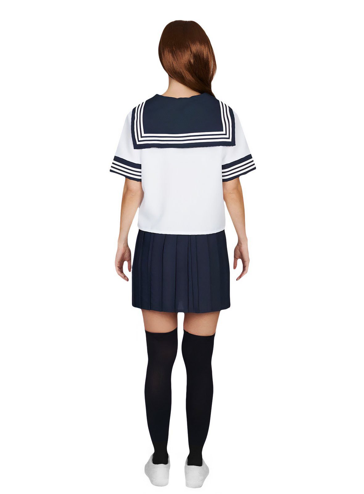 Metamorph Kostüm Anime Sailor Kostüm, Matrosenhemd und Faltenrock im Manga- günstig online kaufen