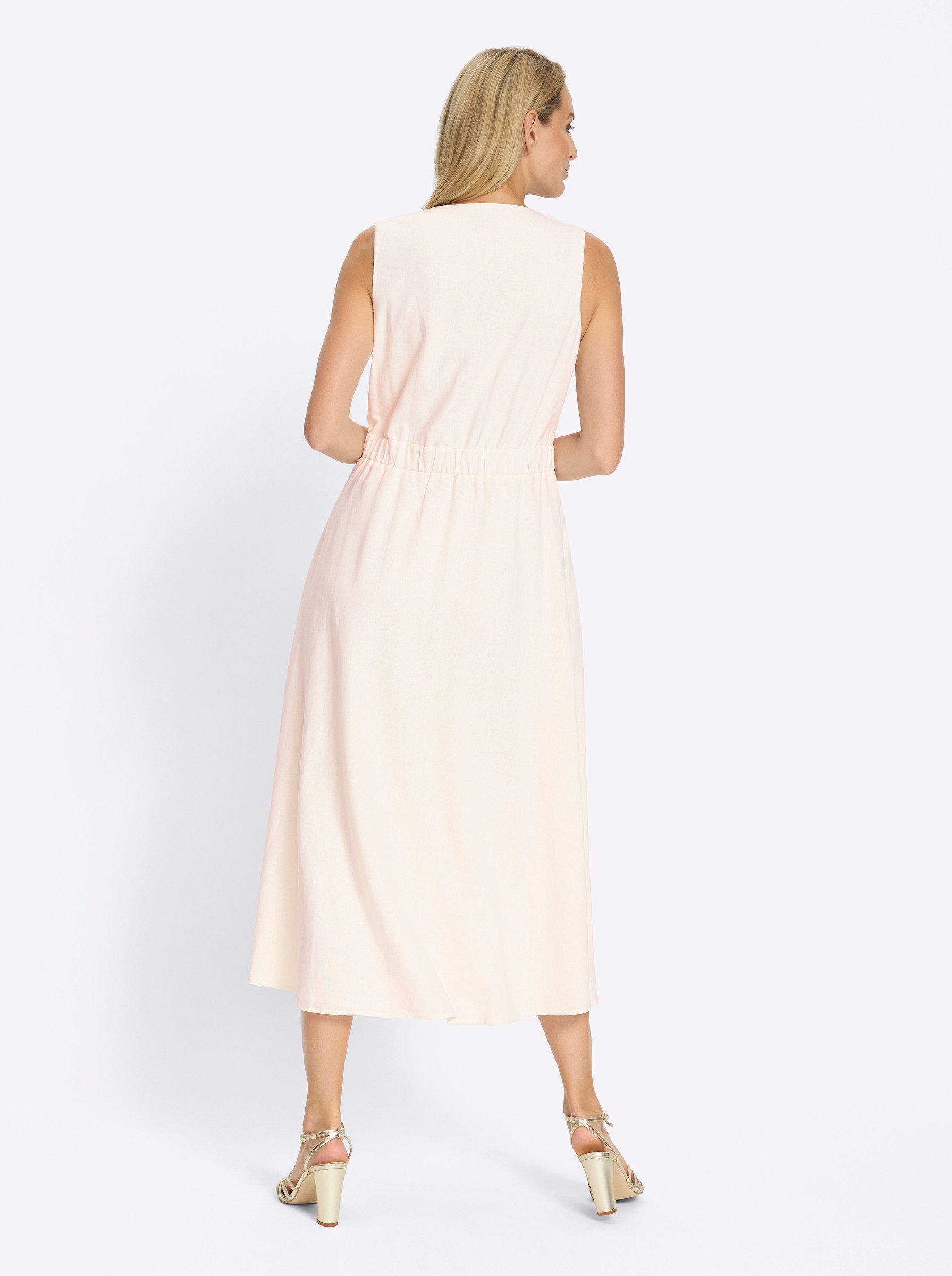 heine Etuikleid Webkleid Ärmellos