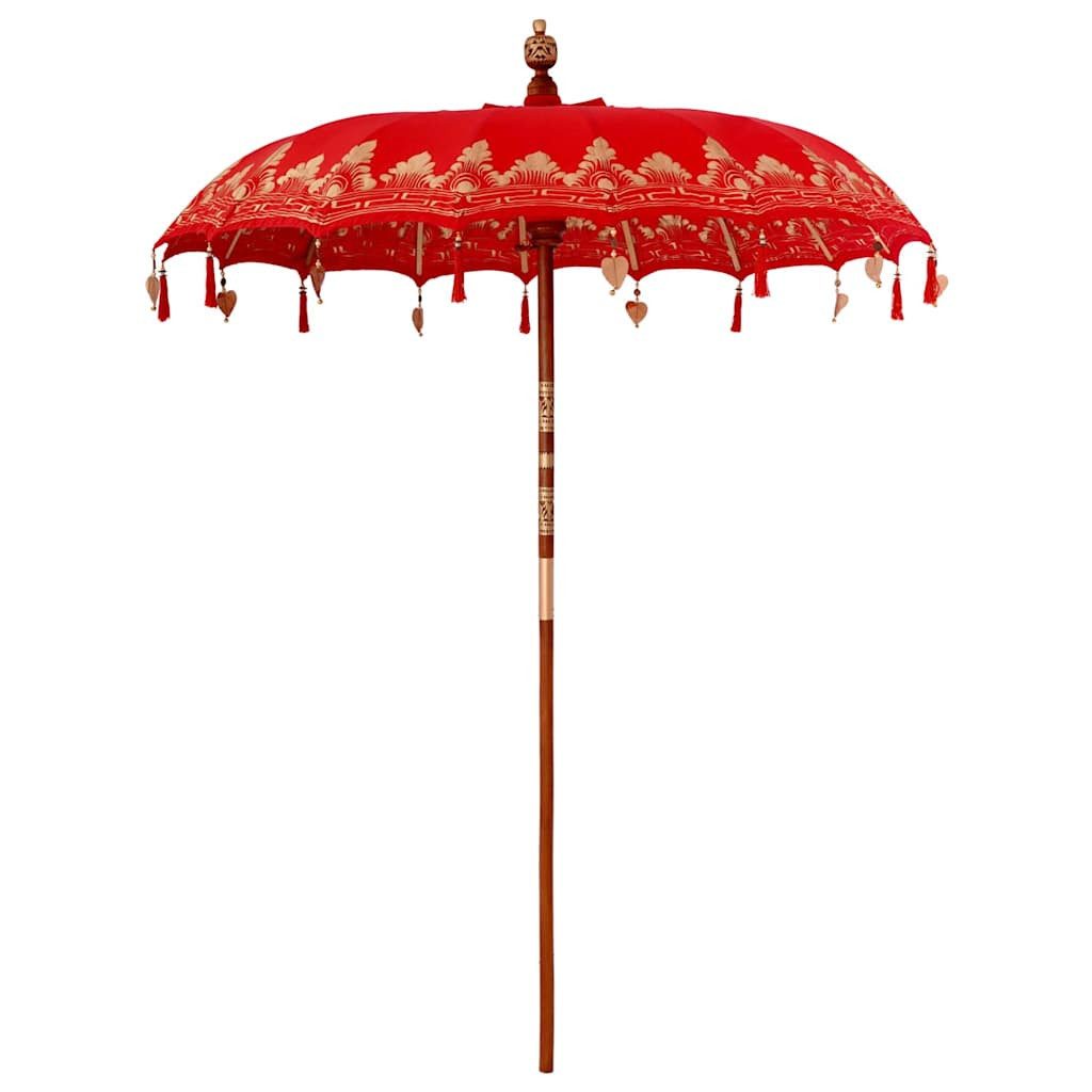 vidaXL Sonnenschirm Sonnenschirm Sonstiges Rot x günstig online kaufen