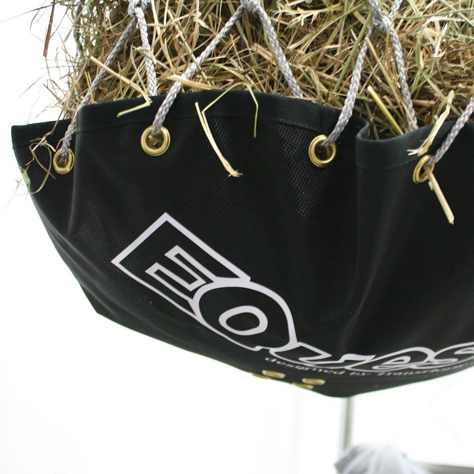 EQuest Heunetz Heunetz Premium, mit Boden und Abfluss - Schwarz