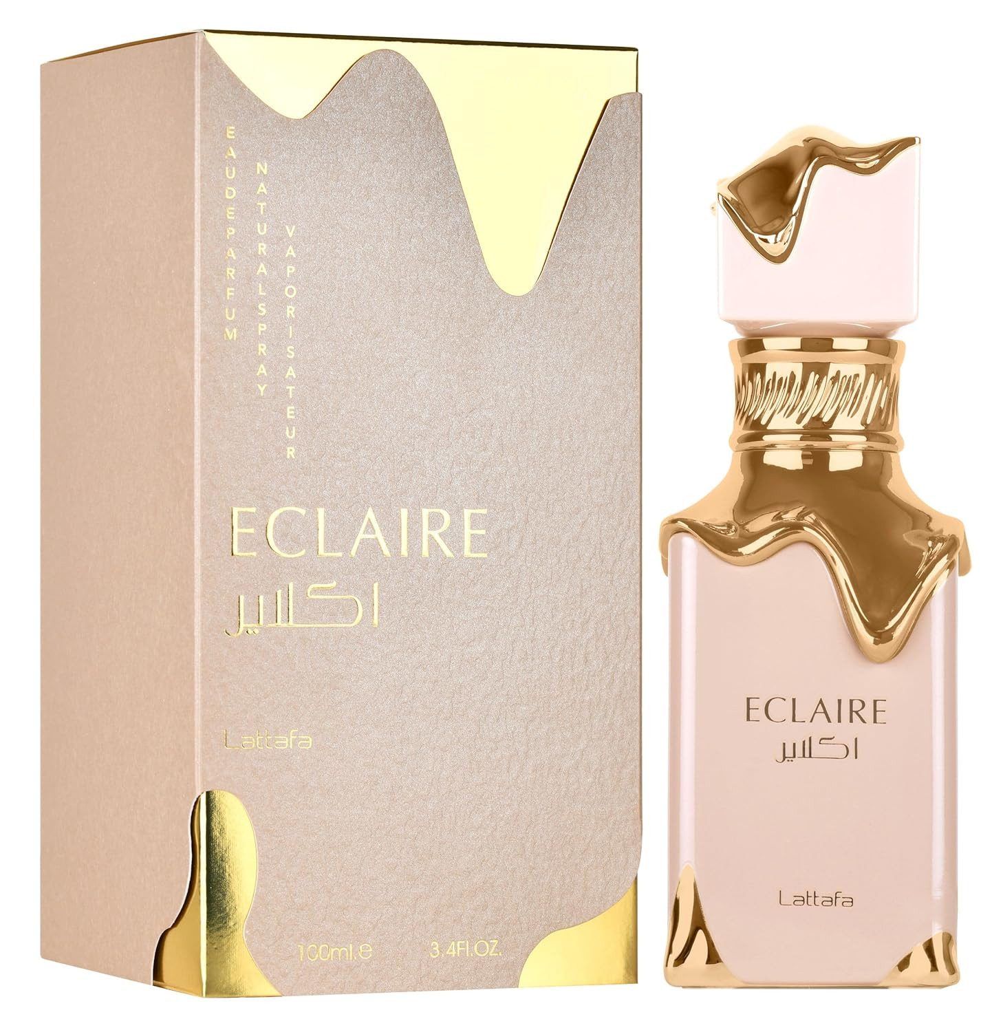 Lattafa Eau de Parfum Eclair, Glasflakon, Parfüm EDP, Unisex Duft