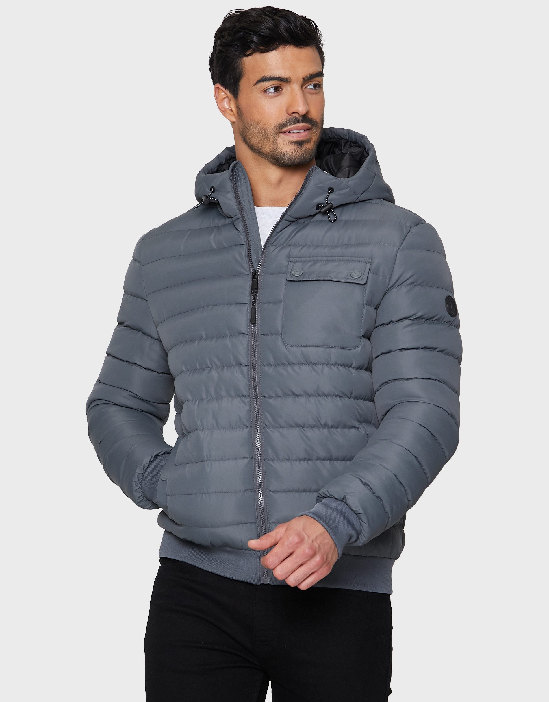 Threadbare Steppjacke Bescot (1-St) mit praktischer günstig online kaufen