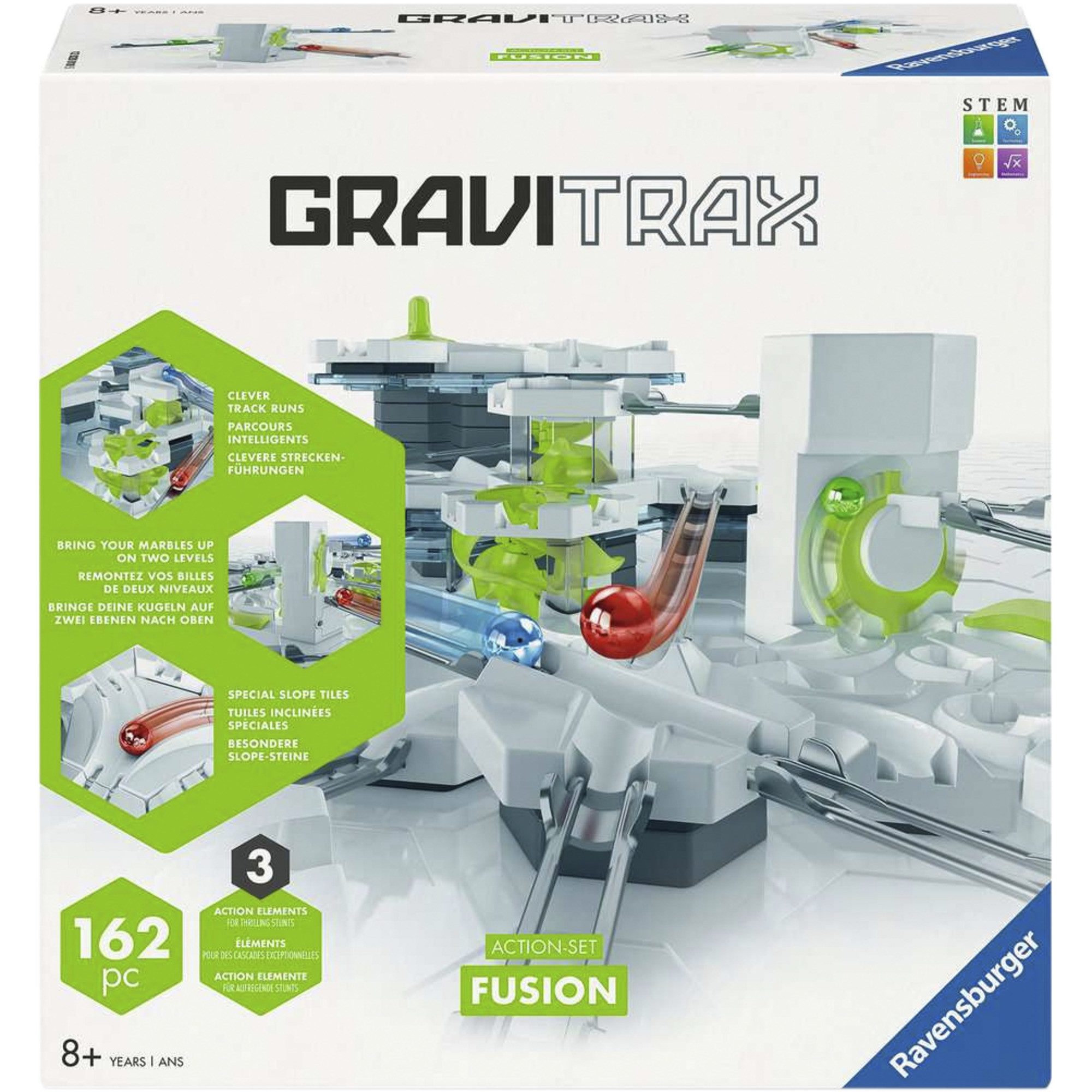 Ravensburger Spiel Ravensburger GraviTrax Action-Set Fusion, Bahn