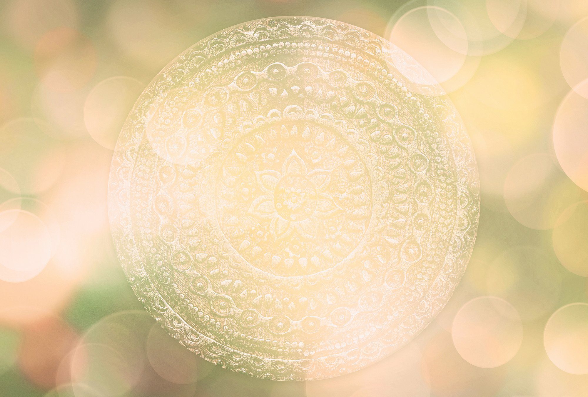 Architects Paper Fototapete Atelier 47 Mandala 2, glatt, orientalisch, (4 St), Vlies, Wand, Schräge, Decke