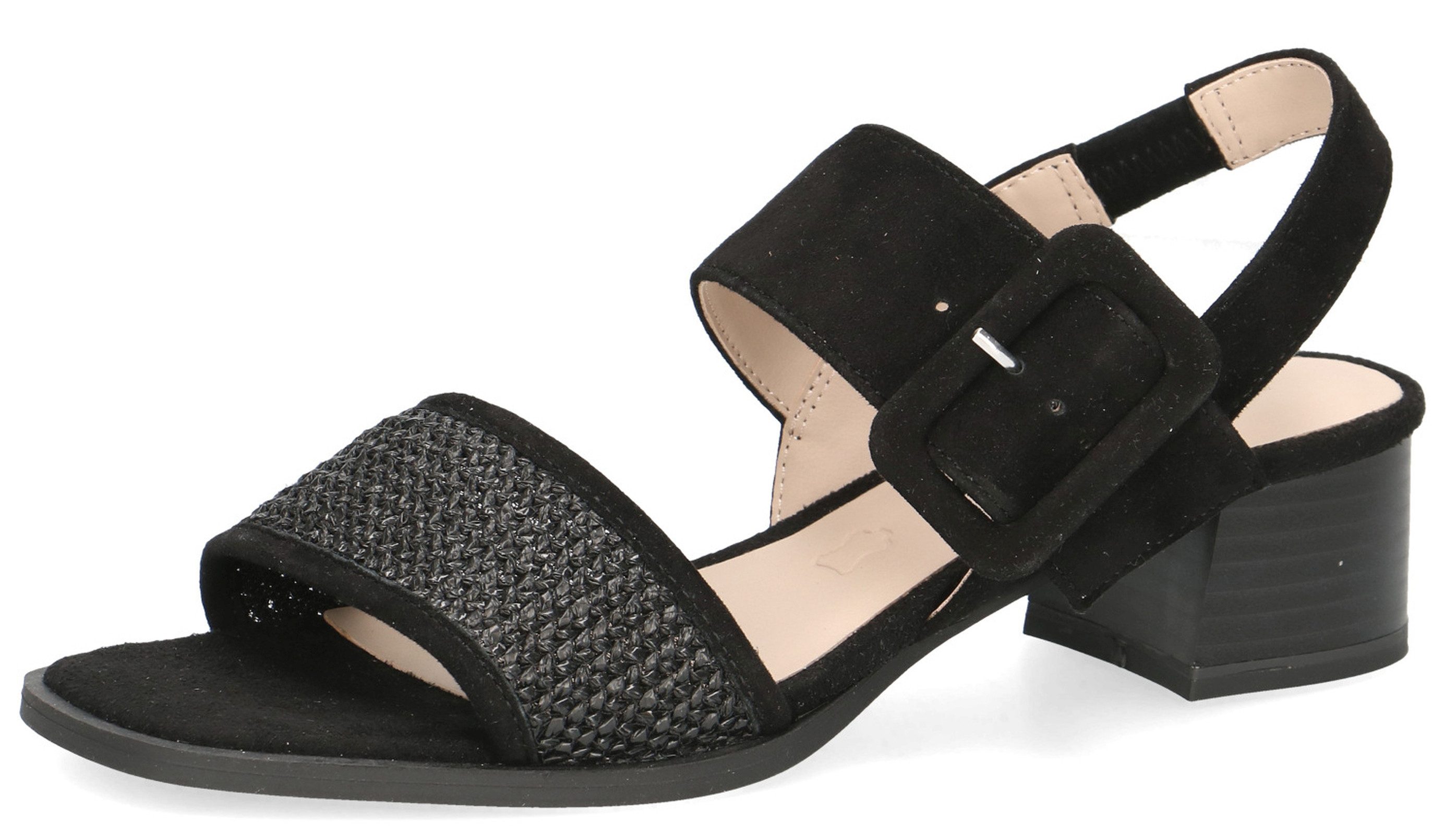 9-28203-42 019 Black Comb Sandale