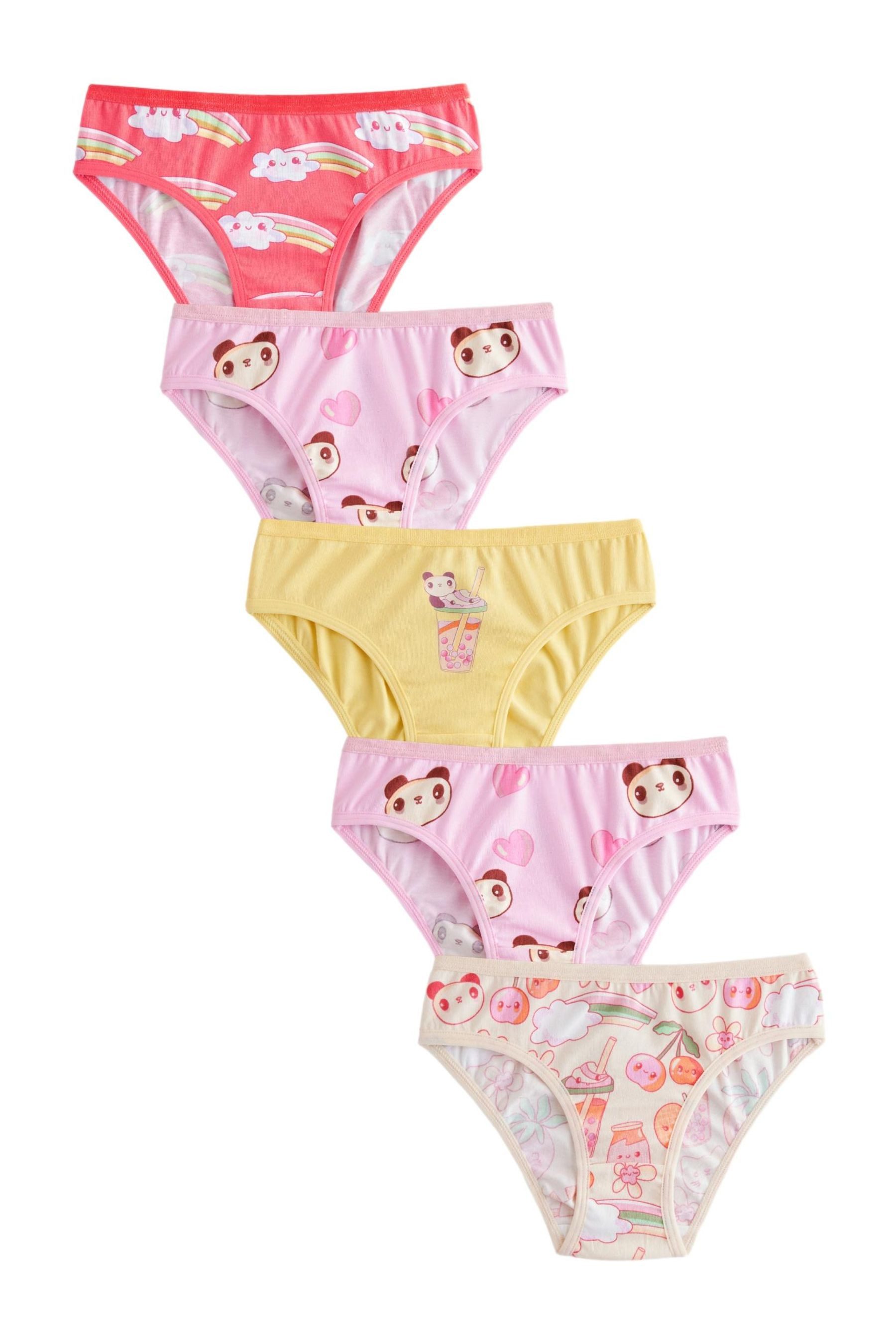 Slip Slips mit Motiv im 5er-Pack