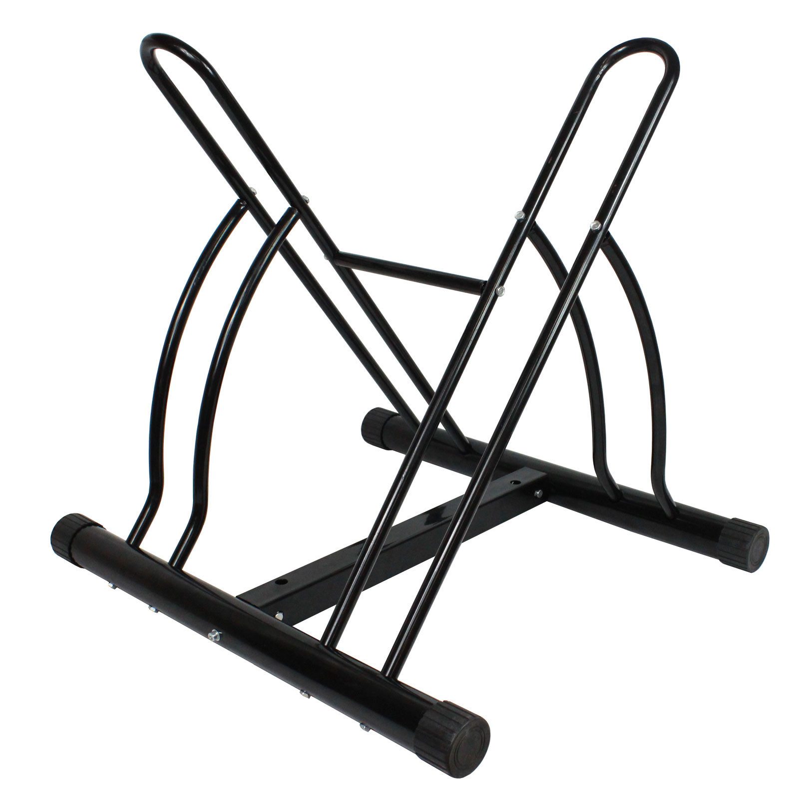 TRUTZHOLM Fahrradständer Fahrradständer für 4 Fahrräder DUO Räder Fahrrad Ständer Rad schwarz (Produkt, 1-St), Standfestigkeit