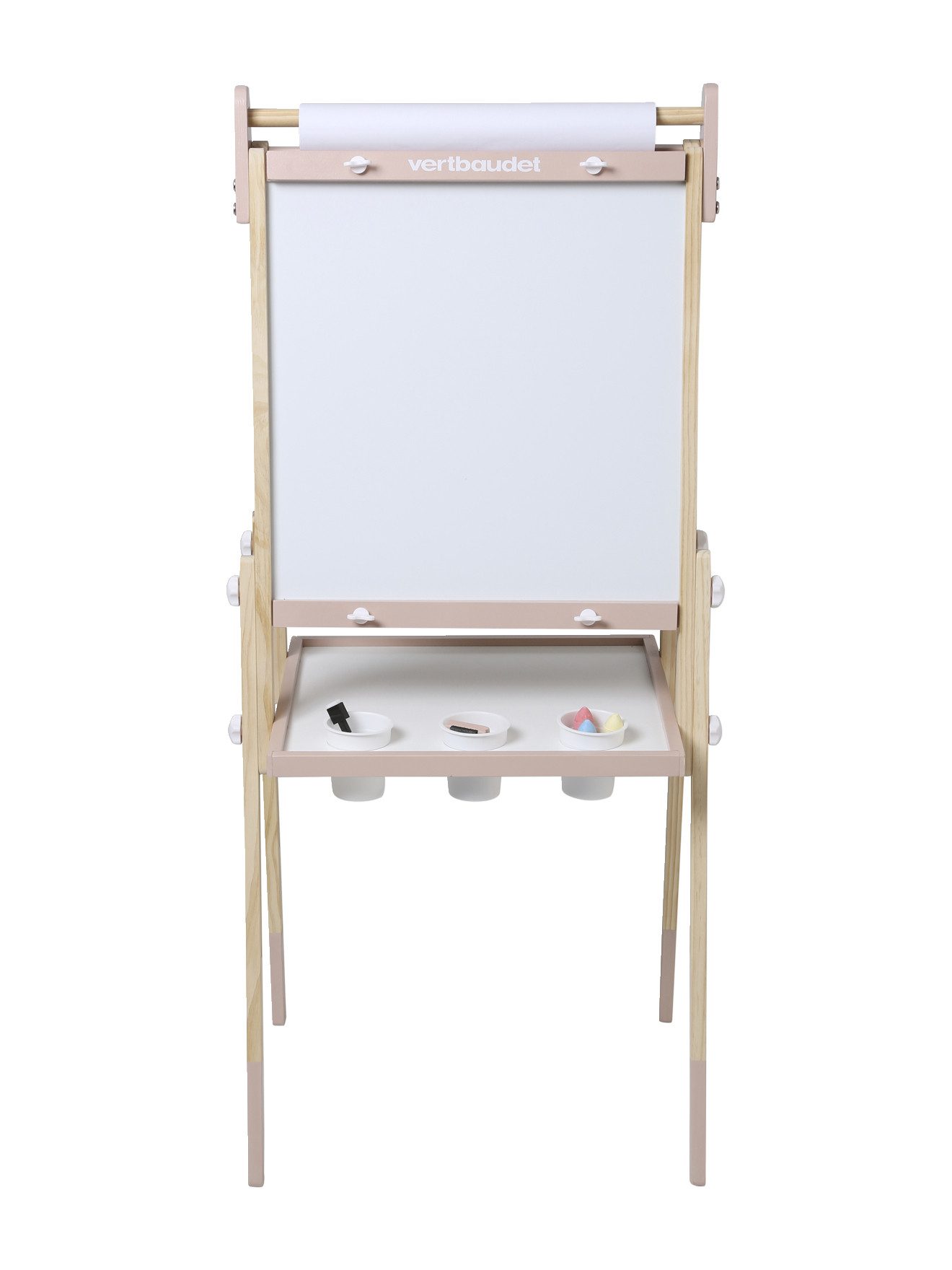 vertbaudet Tafel Tafel mit Mal-Zubehör FSC®, 3-in-1