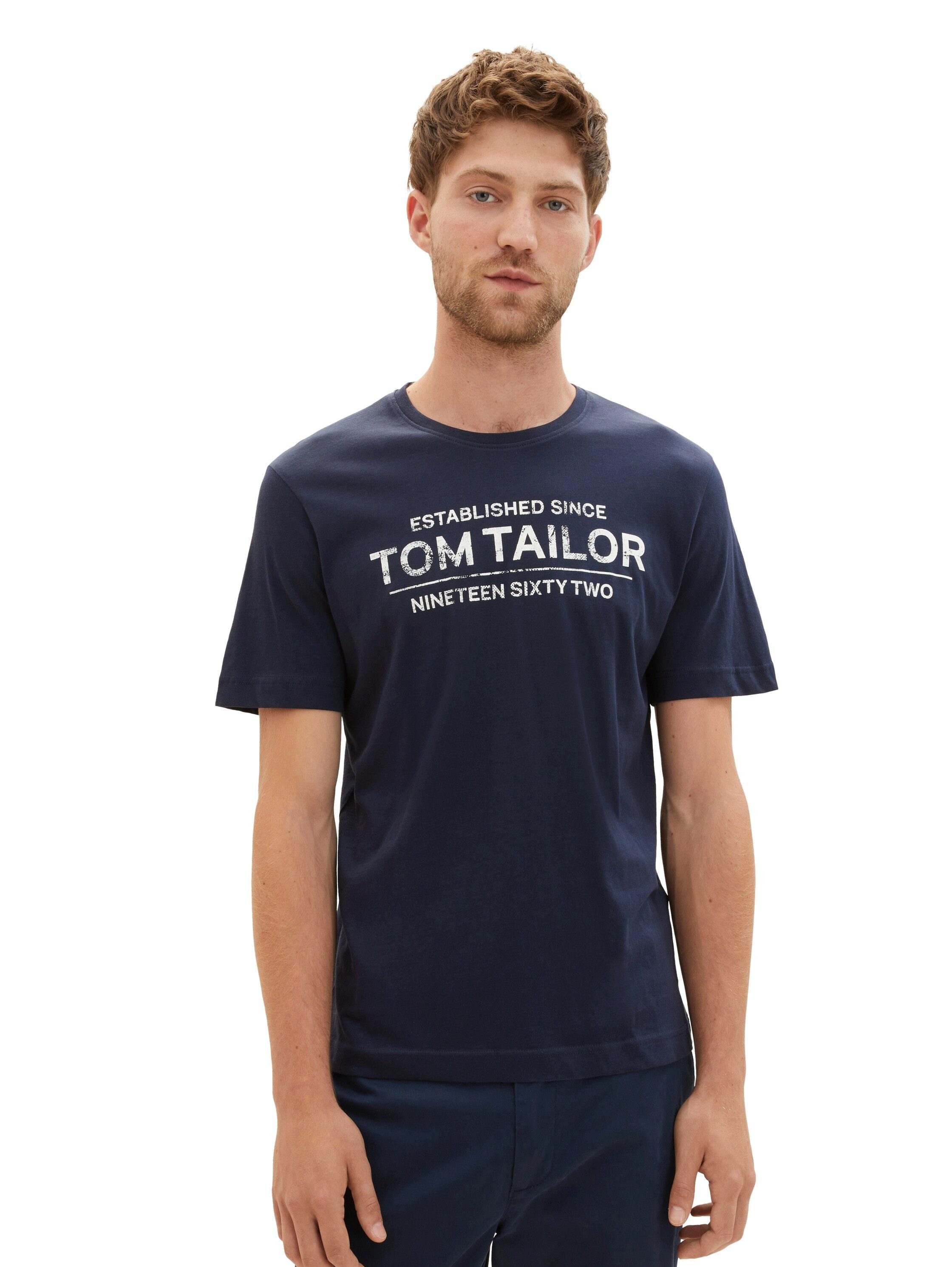 TOM TAILOR T-Shirt mit Frontprint günstig online kaufen