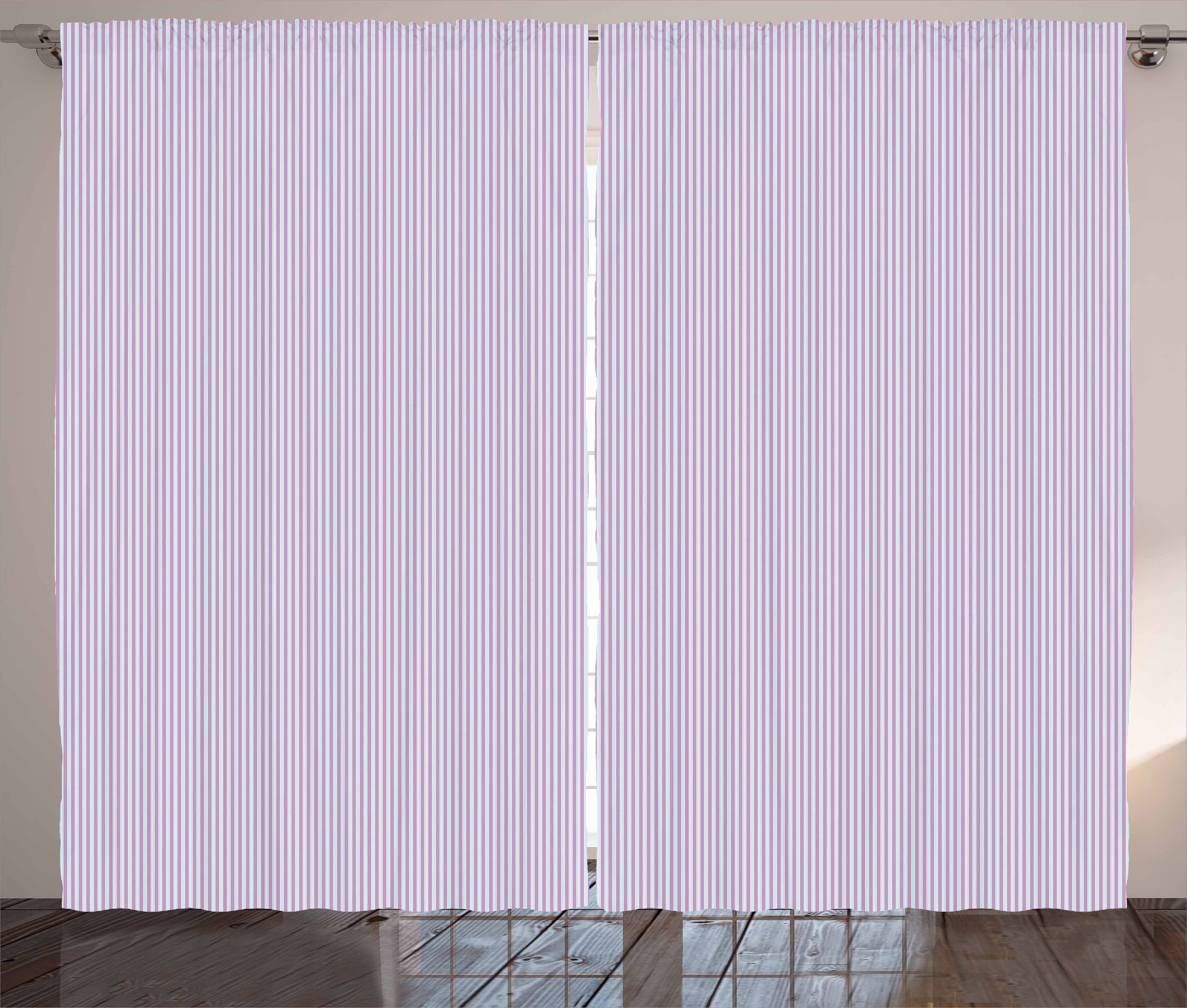 Abakuhaus, mit und Hintergrund Süßigkeit Schlaufen Haken, Vorhang gestreifter Nadelstreifen Schlafzimmer Kräuselband Gardine