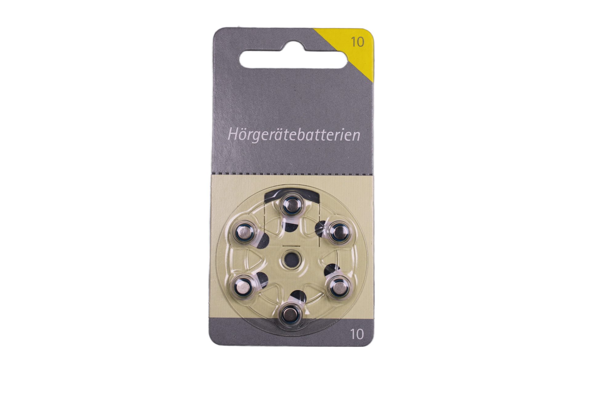 Signia Signia 10er Hörgeräte Batterien 60 Stück+12 Testbatterien von Hörex Knopfzelle