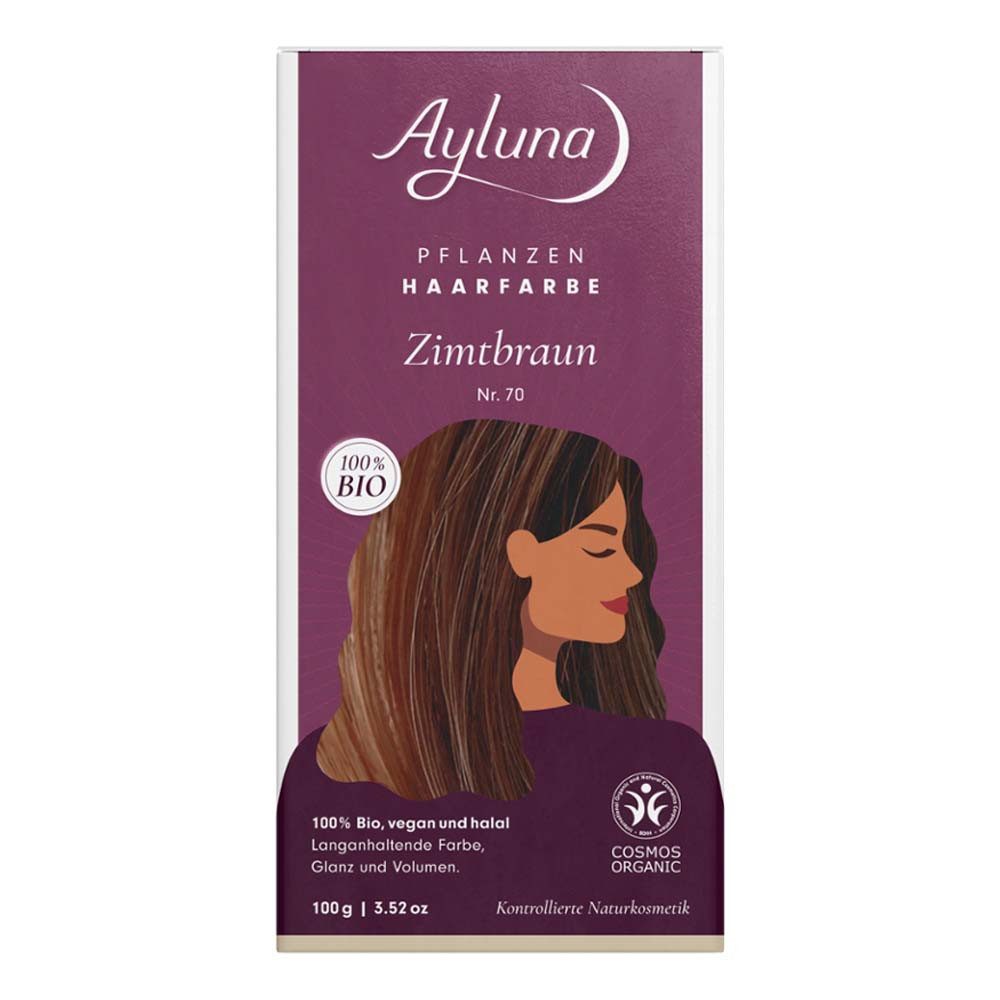 Ayluna Haarfarbe Haarfarbe - Nr.70 Zimtbraun 100g