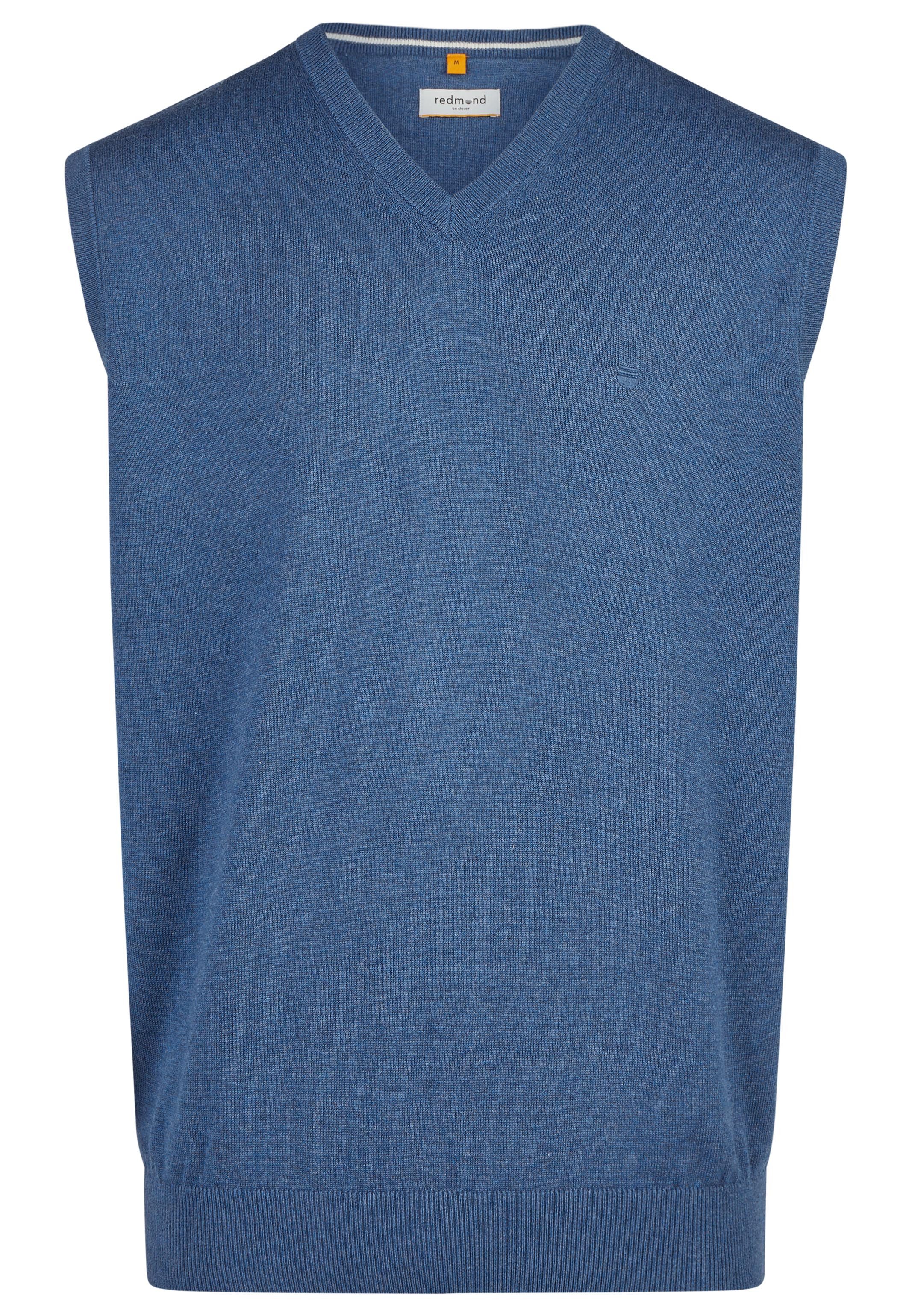 Redmond Pullunder Basic (1-tlg) Pullunder - Baumwolle - Atmungsaktiv - Weicher Feinstrick