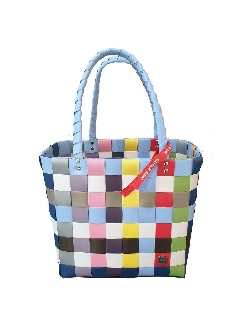 Witzgall Einkaufskorb Witzgall ICE BAG Original Shopper 5009-77, multicolor  pastell, robuster, recycelter Kunststoff