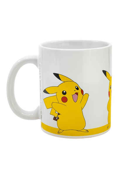 POKÉMON Tasse Pikachu Kinder-Becher Tasse, aus Keramik im Geschenkkarton