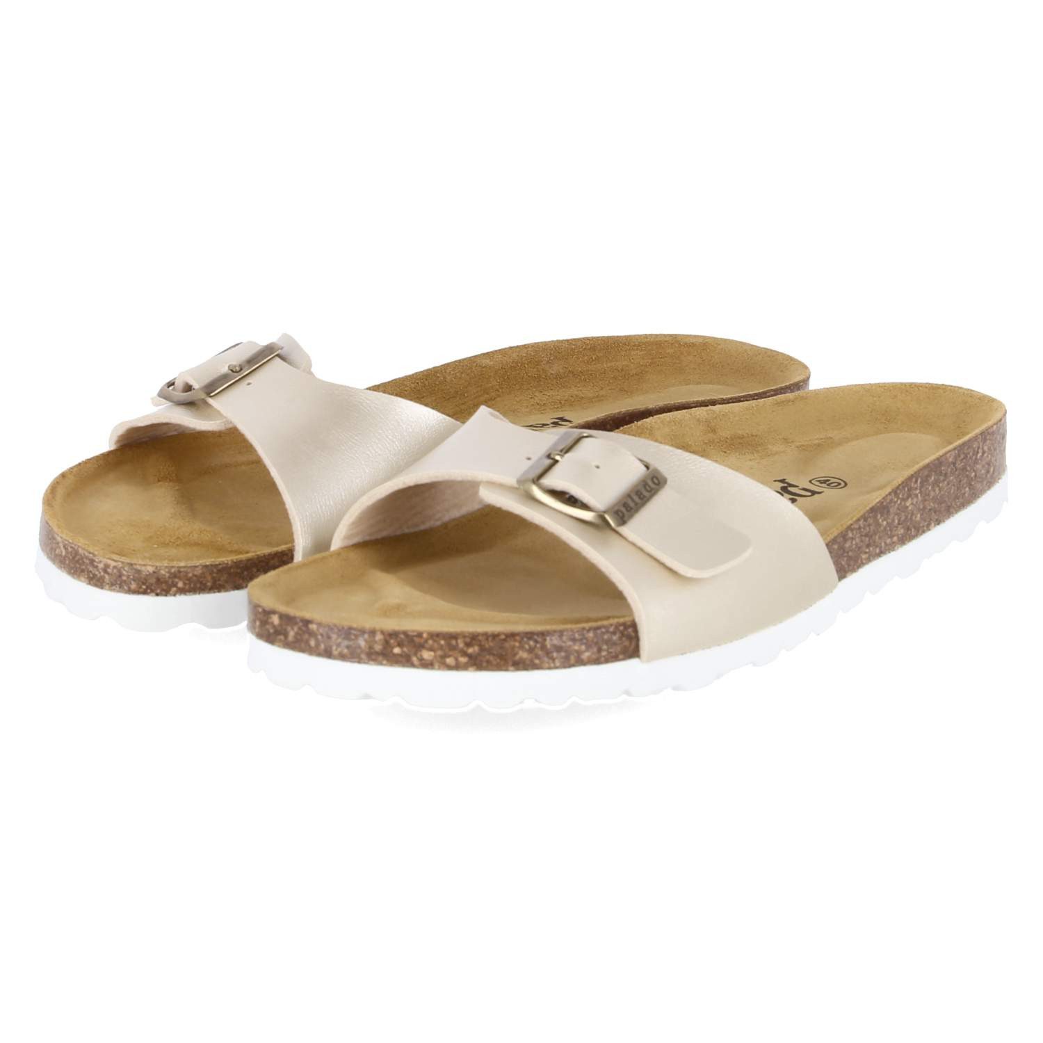 Palado Palado 0881-408-05-n12 Damen Synthetik beige Pantolette günstig online kaufen