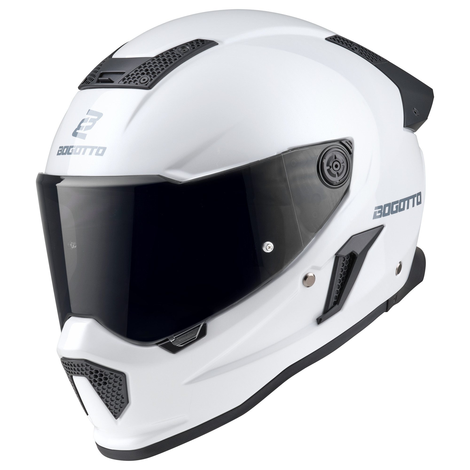 Bogotto Motorradhelm Rapto Helm, Vorbereitet Für Kommunikationssystem,geeignet Brillenträger,vorbe