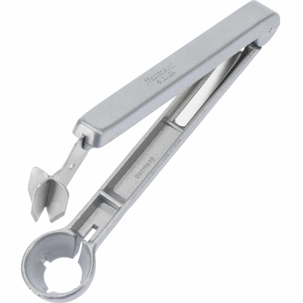 WESTMARK Entsteiner für Pflaumen/Zwetschgen, Steinex, Silber, Pflaumenentsteiner, Aluminium, Edelstahl, Made in Germany, spülmaschinengeeignet, lebensmittelecht