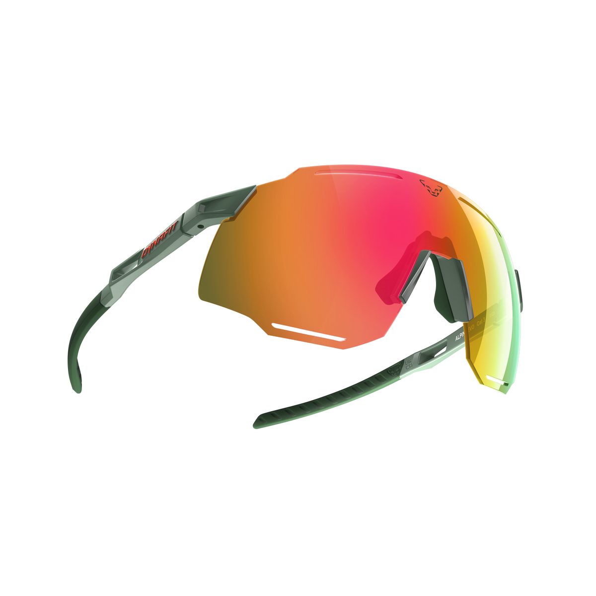 Dynafit Sportbrille Alpine Evo Sonnenbille Unisex, UNI, 5290, sage / thyme CAT 3, Dynafit