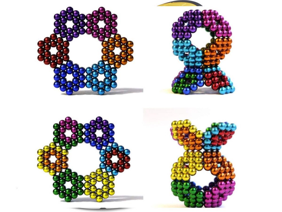 powertechnik-Germany Magnetkugeln 1000 St 5mm Interaktions-Desktop-Spielzeu günstig online kaufen