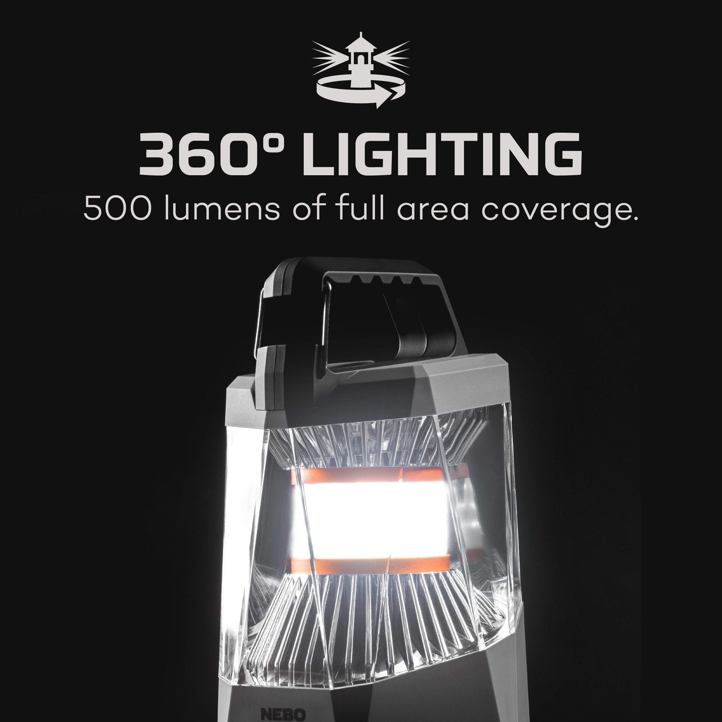 NEBO LED Taschenlampe Nebo GALILEO™ 500 (Set, 2-St., Taschenlampe inkl. Ladekabel)