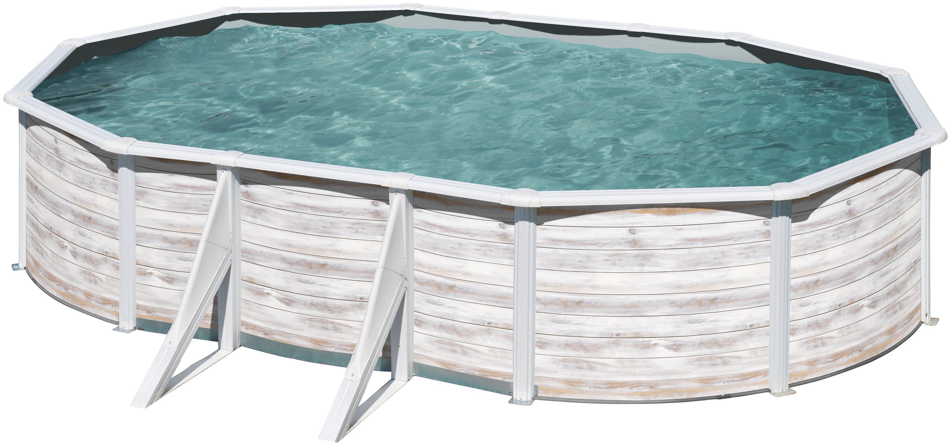 Gre Ovalpool FINLANDIA (Set, 4-tlg), Höhe: 120 cm, in versch. Größen erhältlich