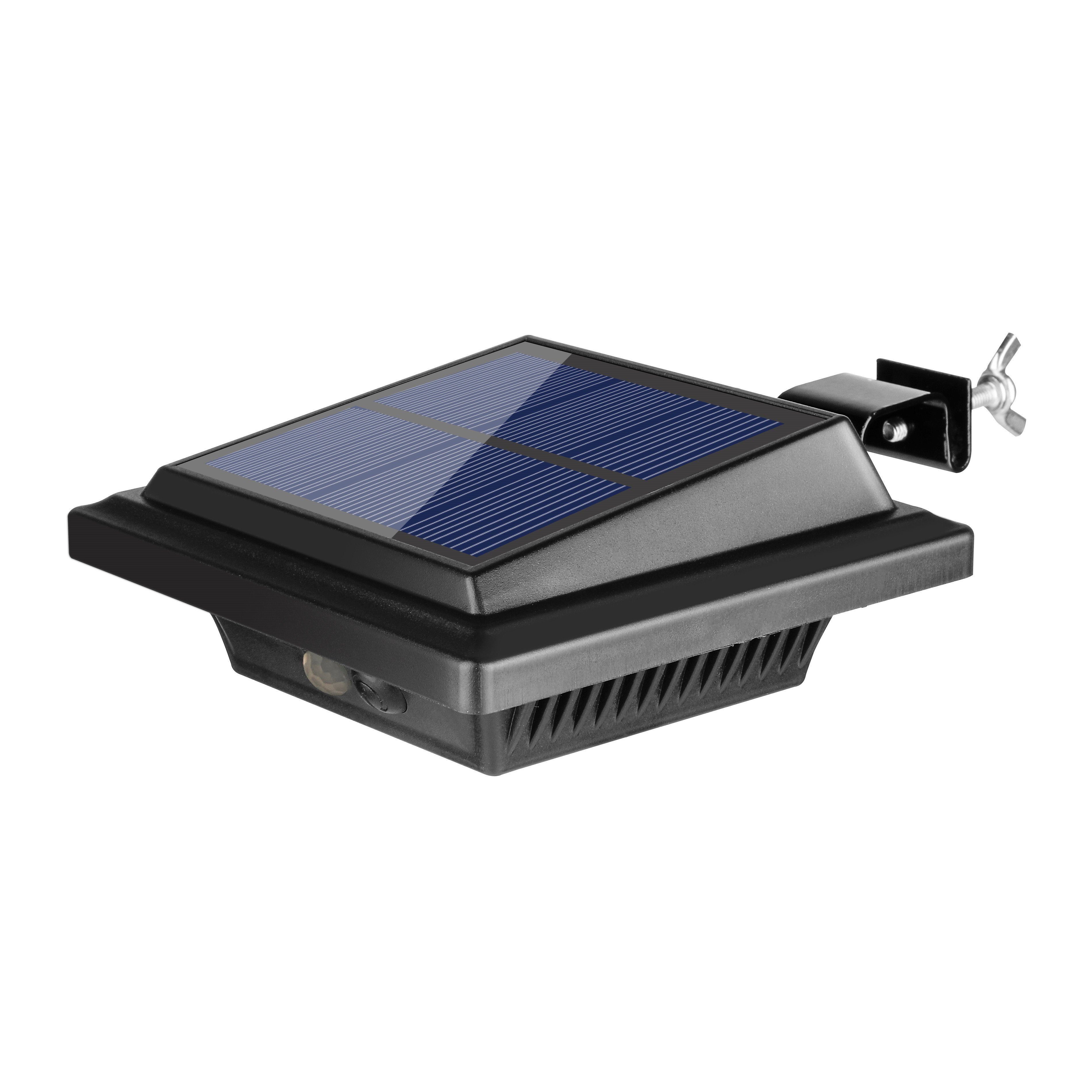 Bewegungsmelder mit Solarlampen safety LED Home 4Stk.25LED Dachrinnenleuchte