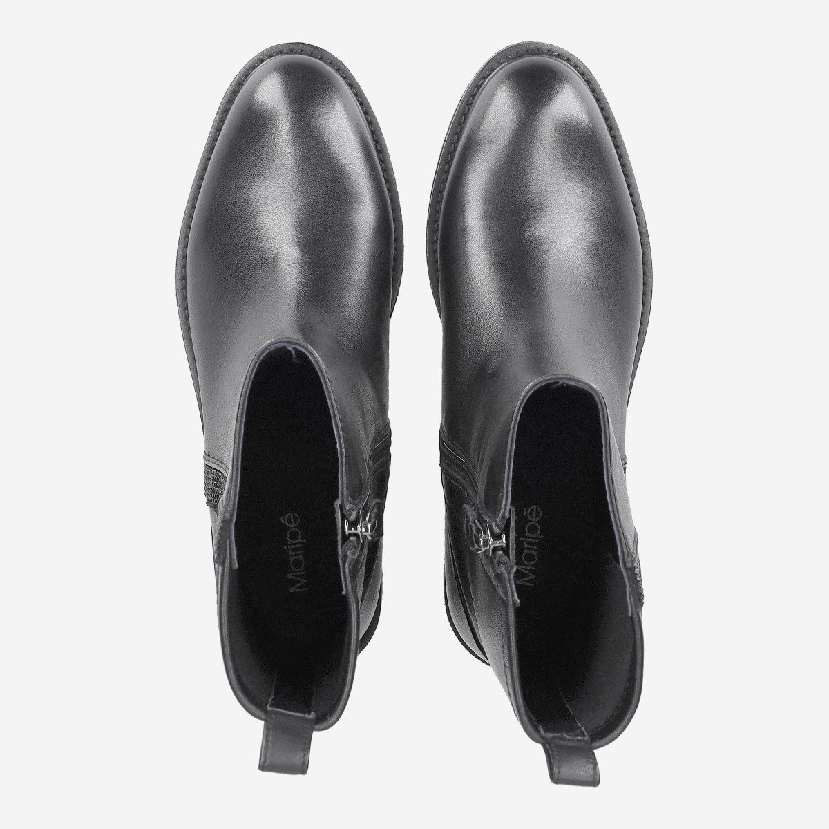 Maripé Maripé TRUDI V.1 NERO, Stiefeletten, Schwarz, Damen Stiefelette