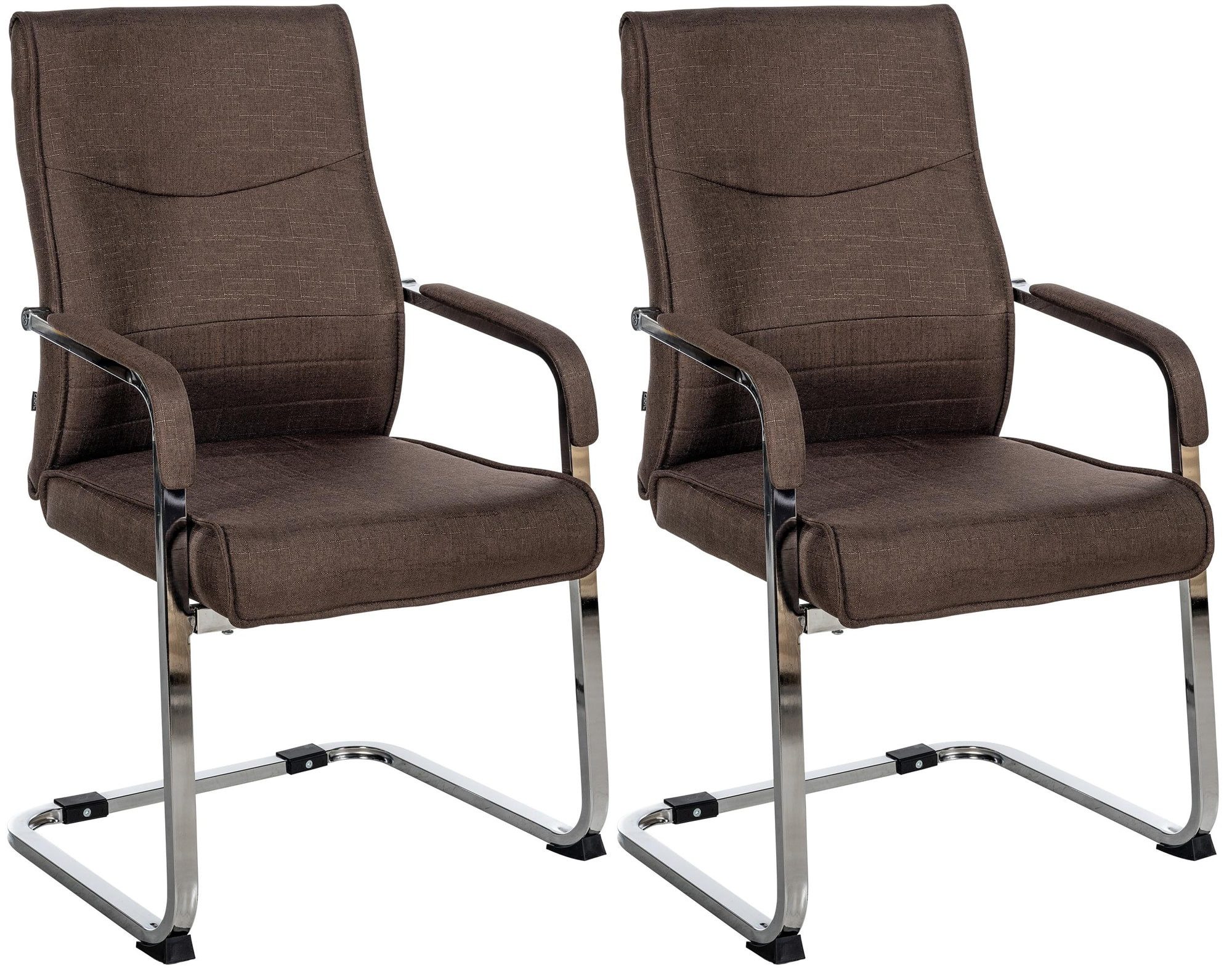 CLP Besucherstuhl Hobart (2er Set), Kunstleder günstig online kaufen