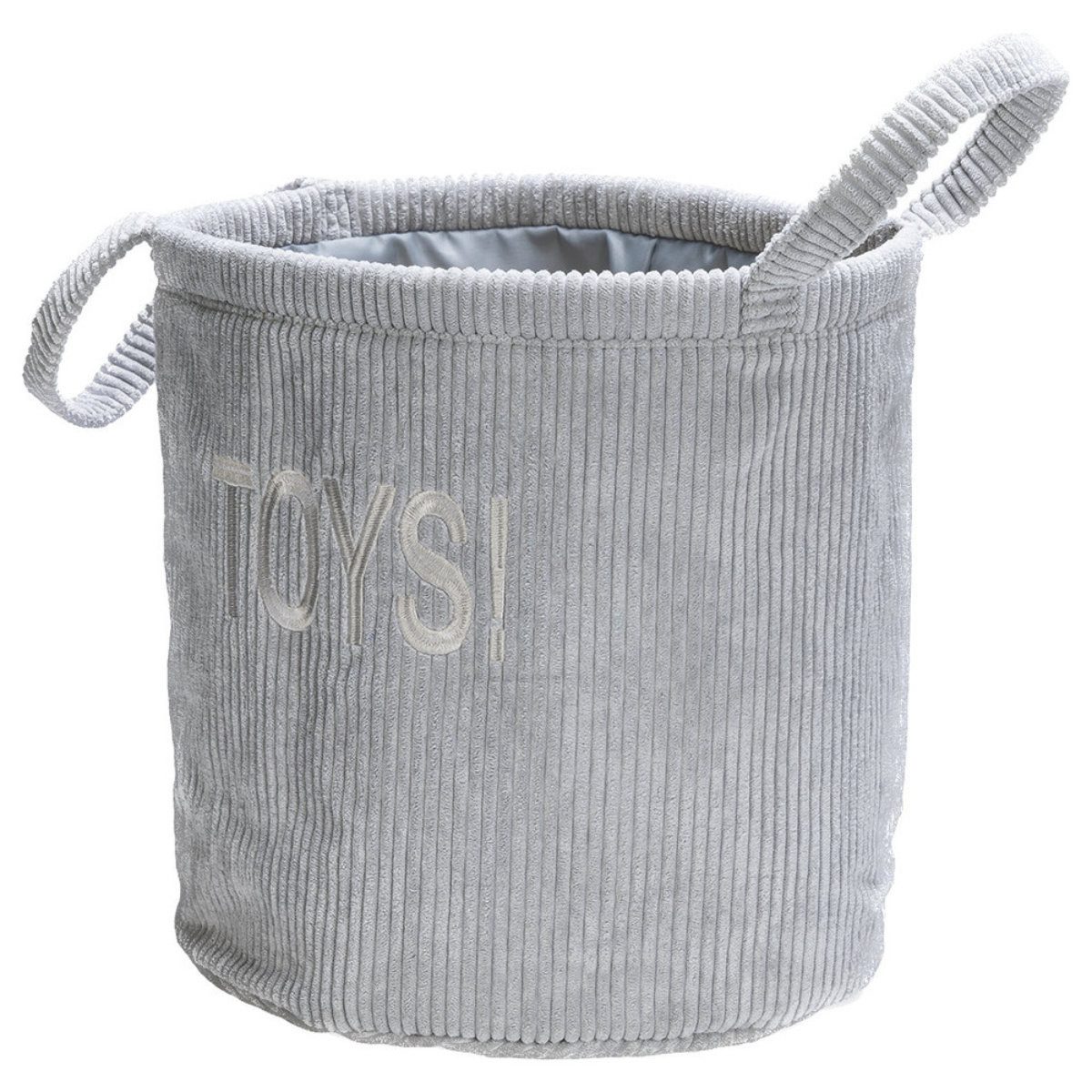Beeztees Tierkorb Puppy Spielzeugkorb Suus grau