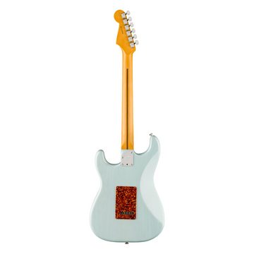 Fender E-Gitarre, American Professional II Stratocaster Thinline RW Transparent Daphne