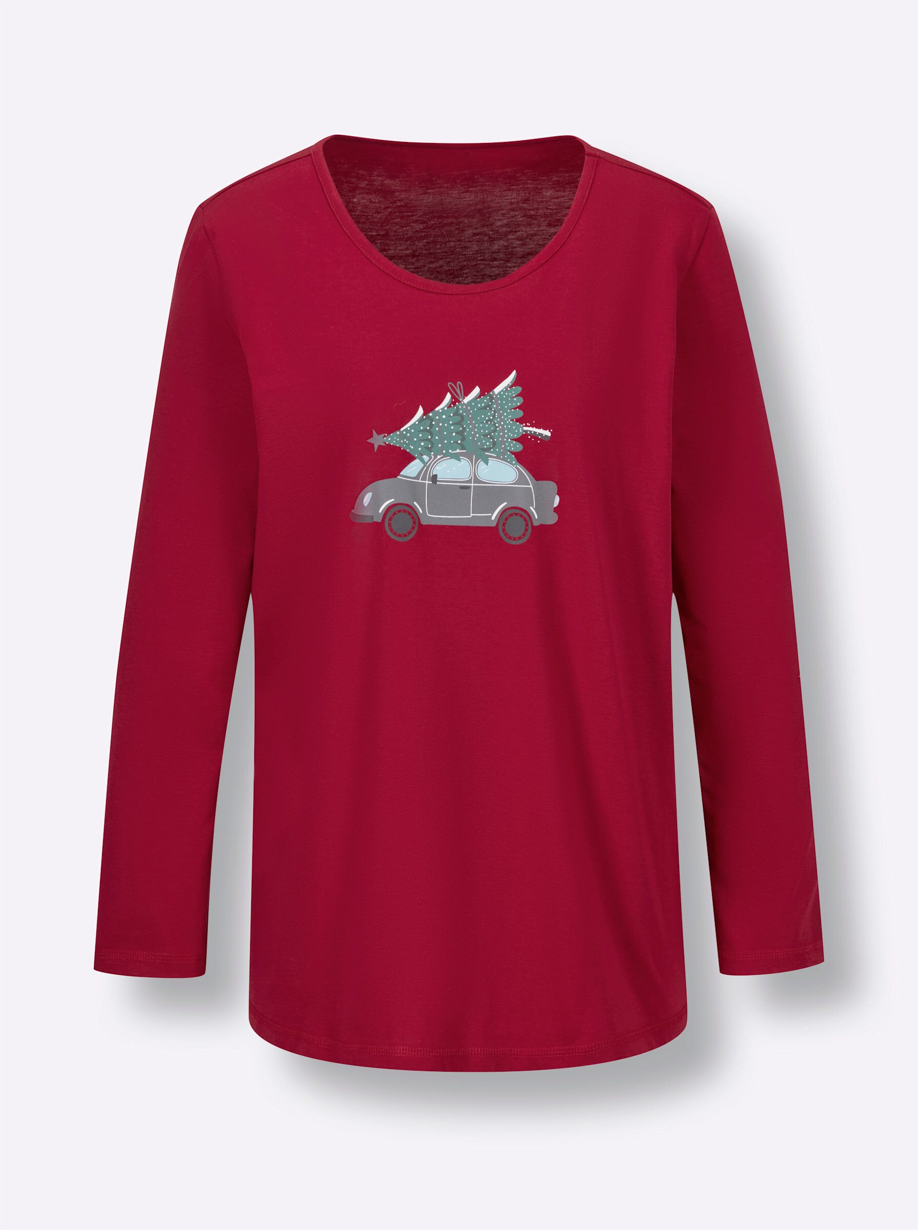 comtessa Schlafanzug Schlafanzug-Shirt Langarm