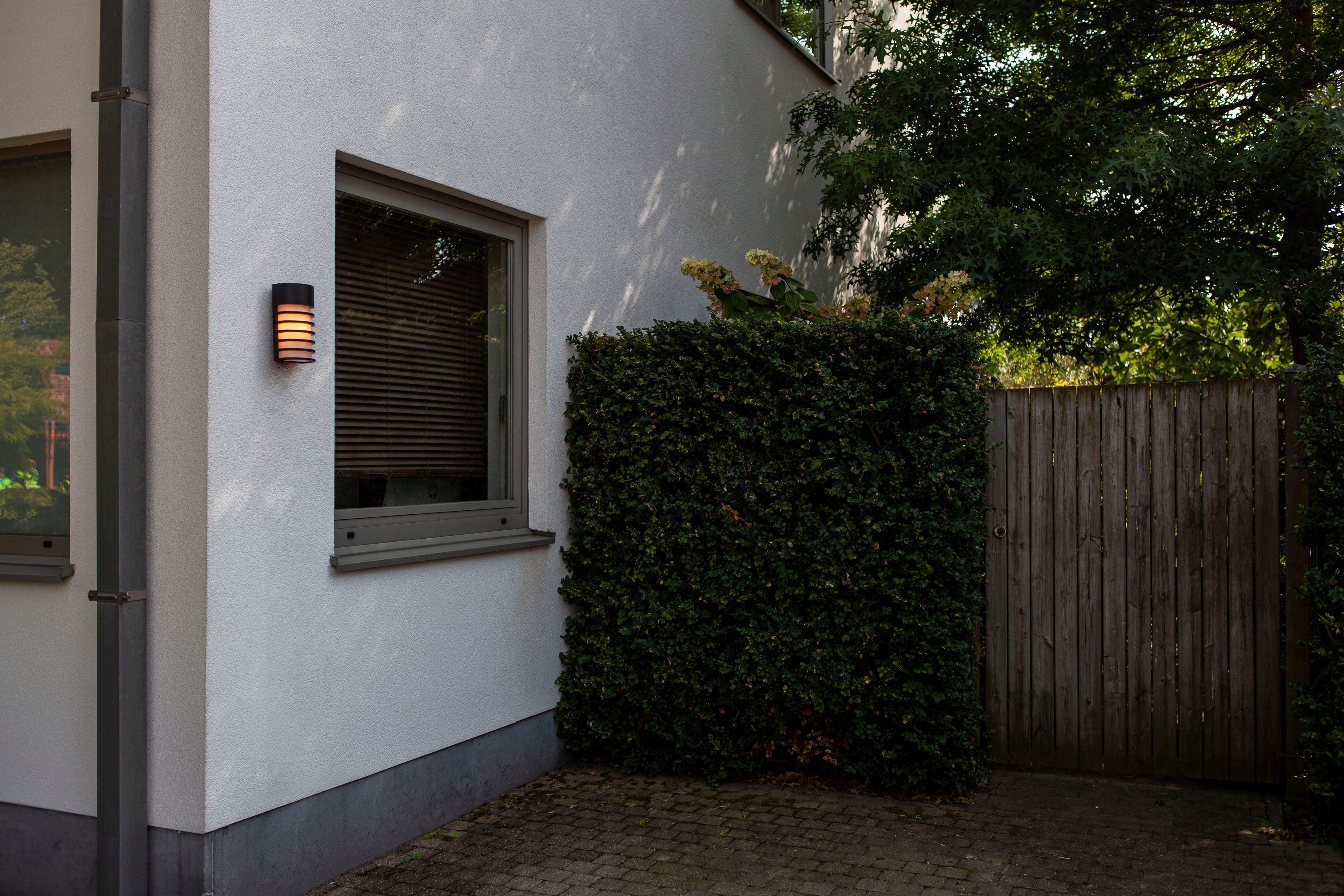 Evergreen-Konzept, auf Leuchtmittel wechselbar, mit sich Außen-Wandleuchte LUTEC jeden Blick welches Wandleuchte FULTON,