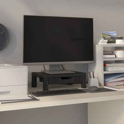 furnicato TV-Schrank Monitorständer Schwarz 43x30,5x13 cm