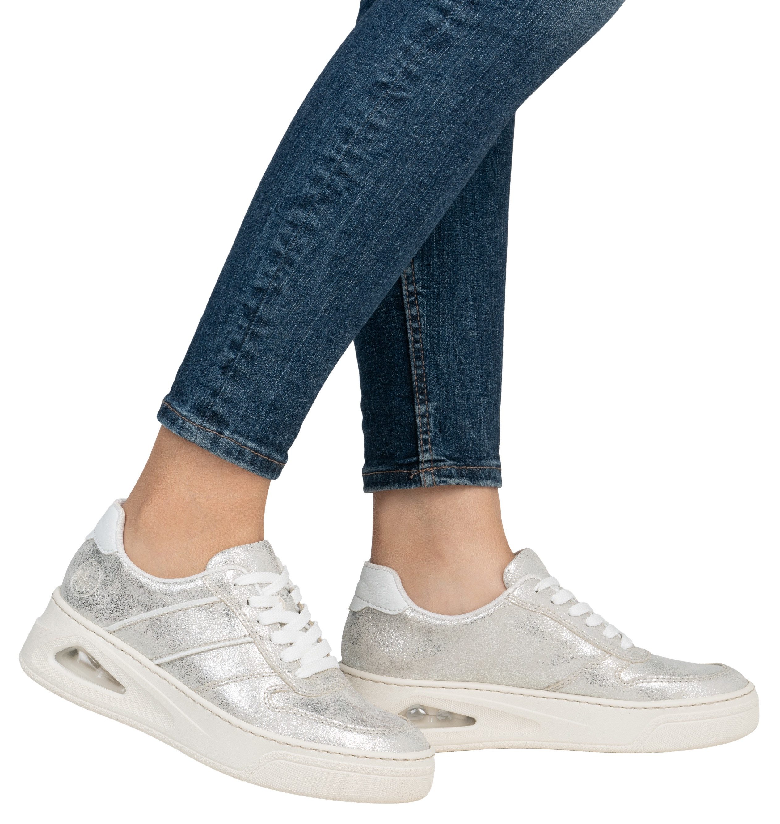 Rieker Plateausneaker, Schnürschuh, Halbschuh, Freizeitsneaker mit günstig online kaufen