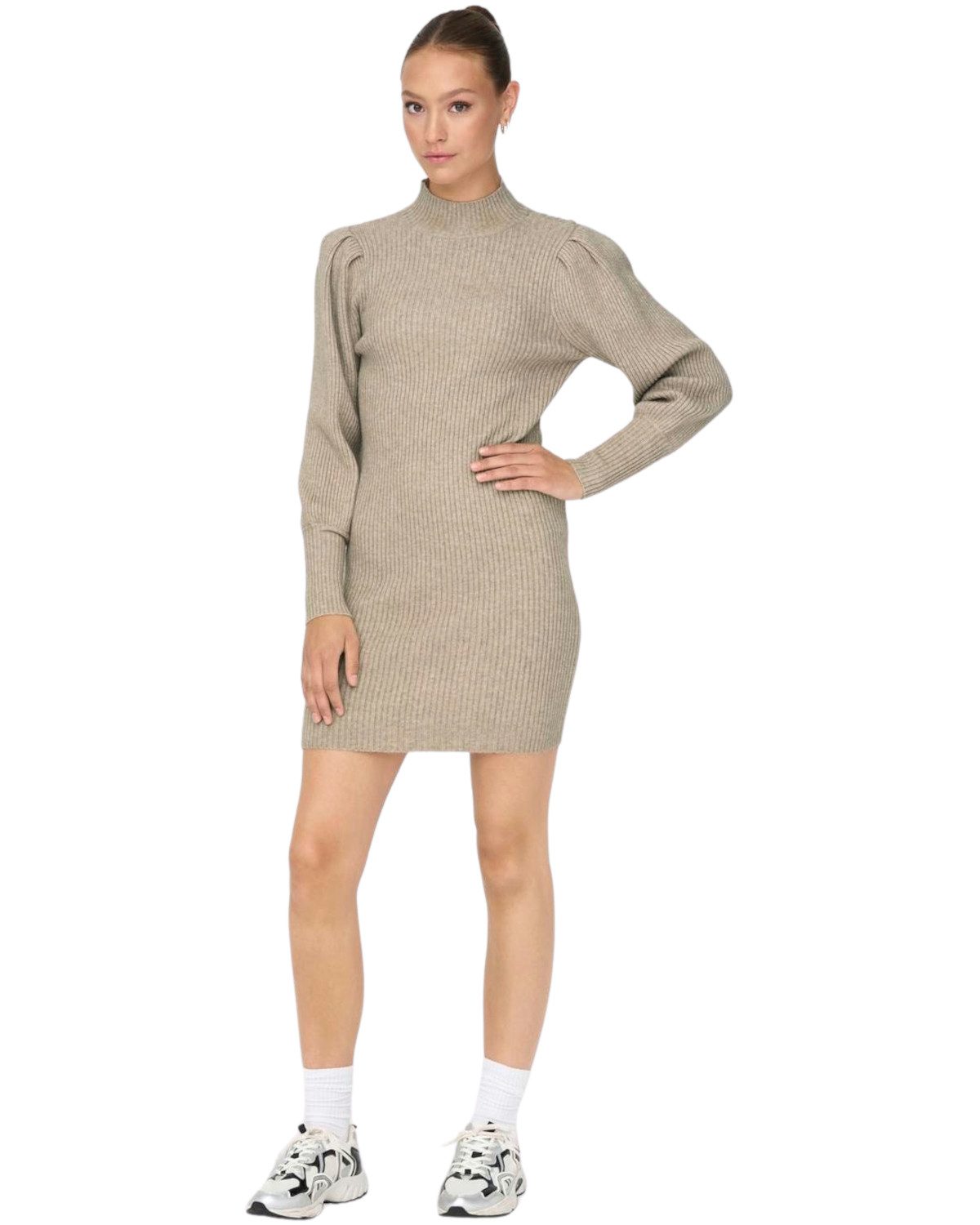 ONLY Strickkleid langarm Basic Kleid günstig online kaufen