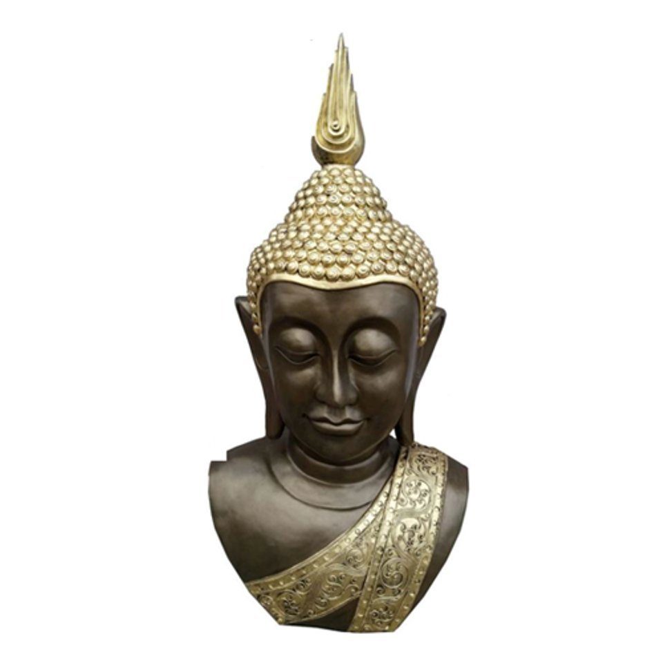 JVmoebel Skulptur Deko Figur Statue Skulptur 117 cm Figuren Statuen Skulpturen Buddha Malasya B81