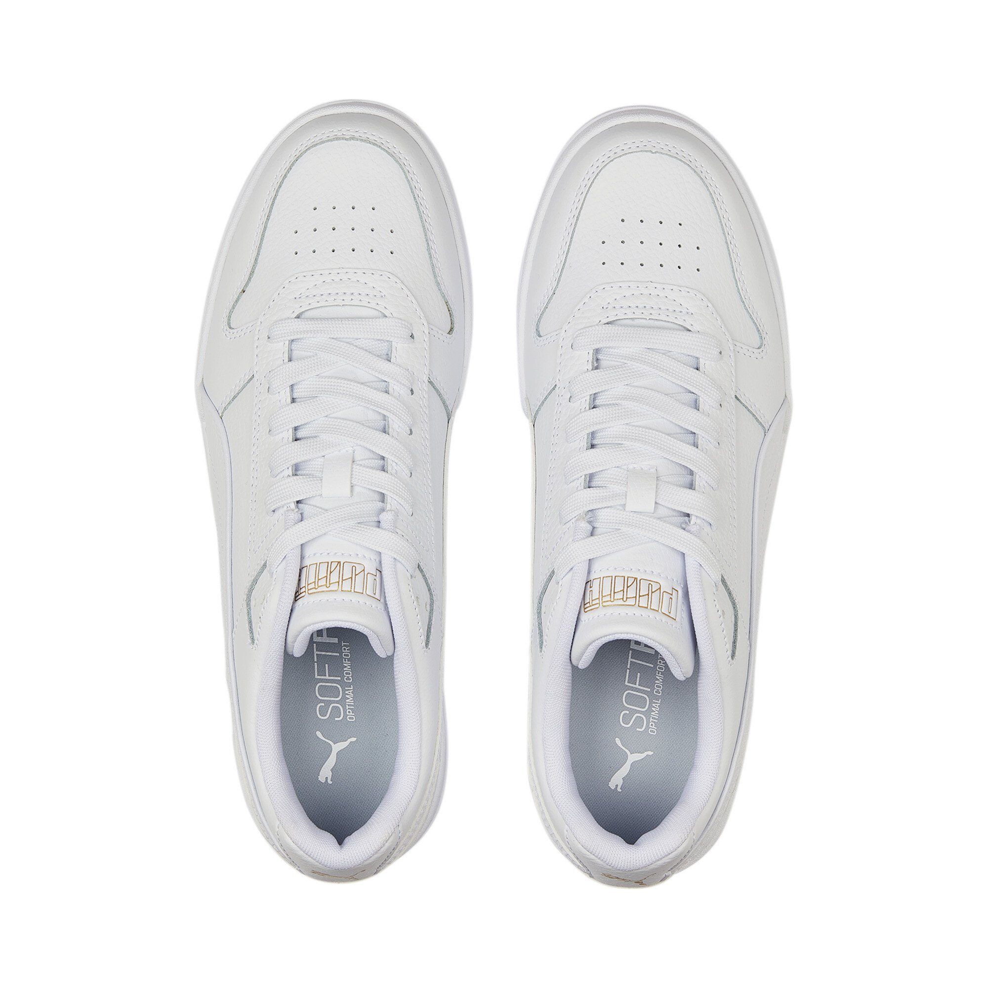 Team PUMA White Gold Beige Sneaker Erwachsene Sneakers RBD Game Low