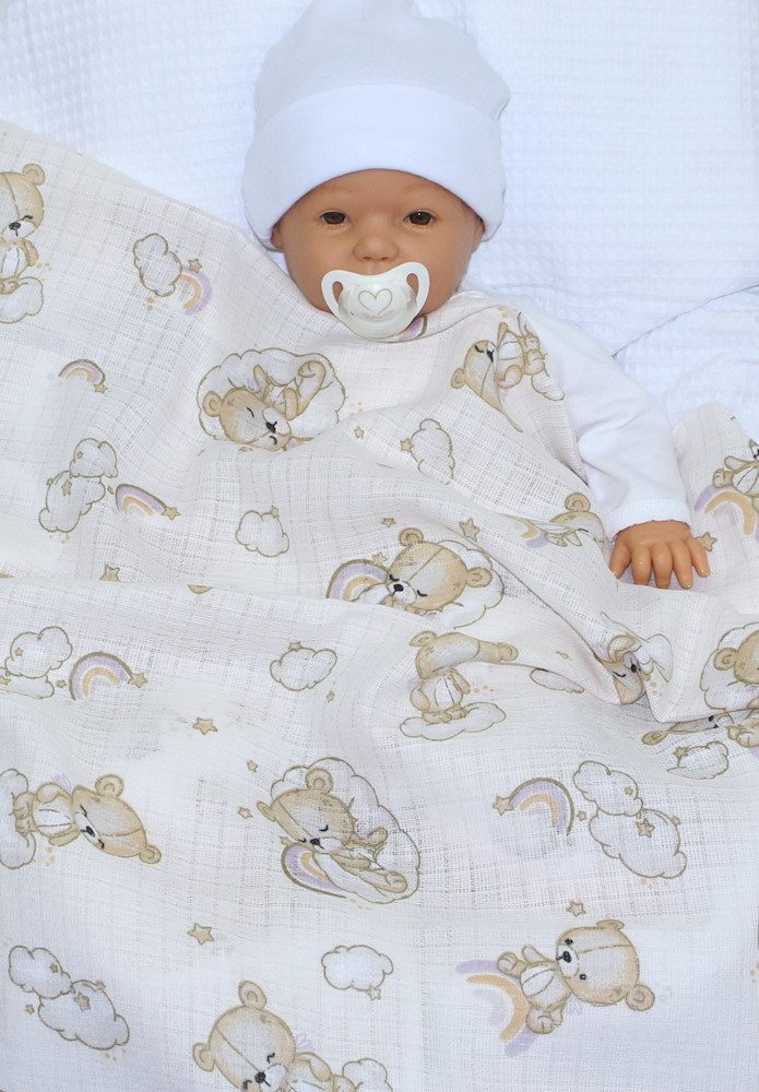 Primawela Spucktuch 6-12 Stück Baby Baumwollwindel Stoffwindel Spucktücher Mullwindel, (12-tlg)