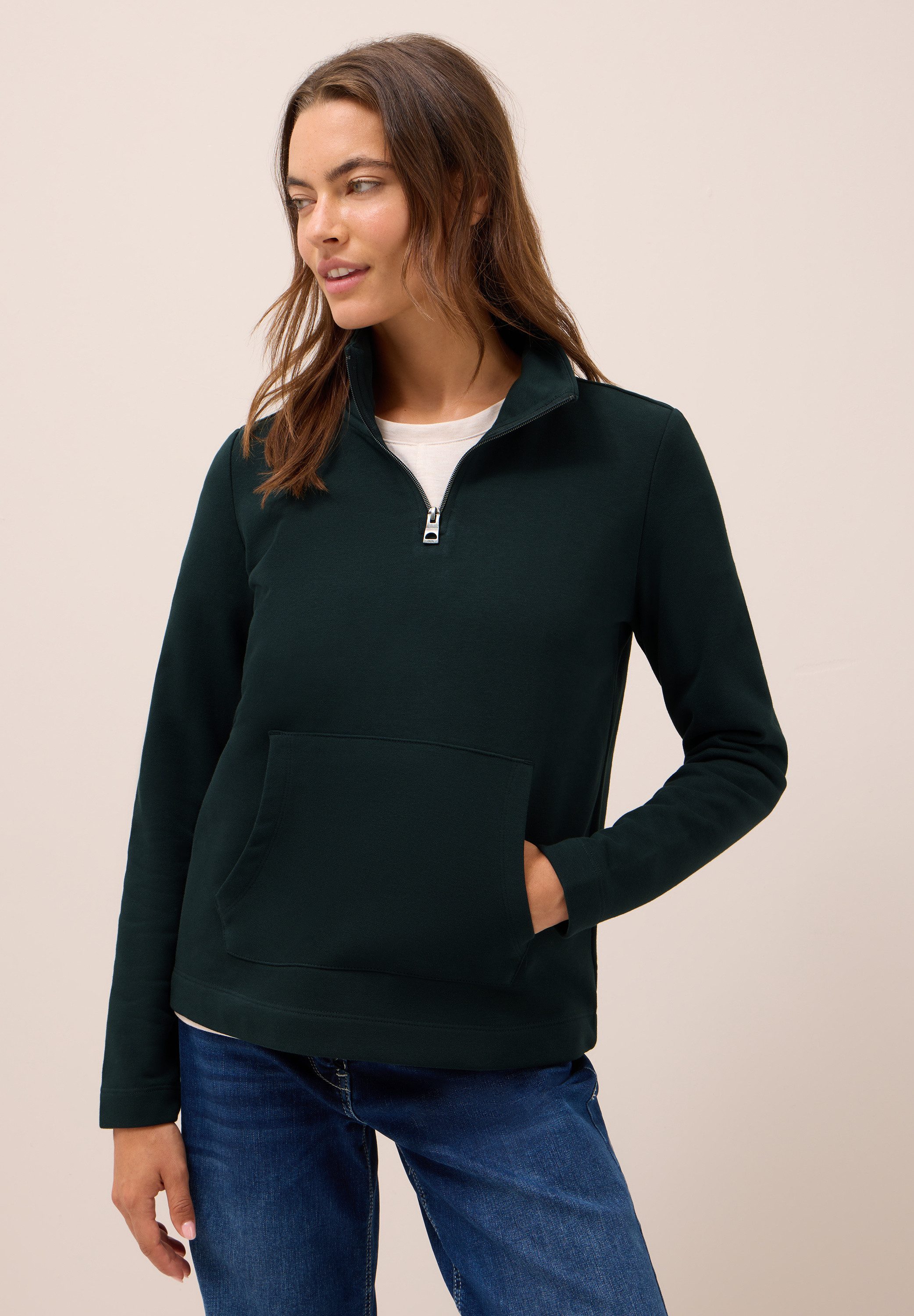 CECIL Sweatshirt im soften Baumwoll-Mix