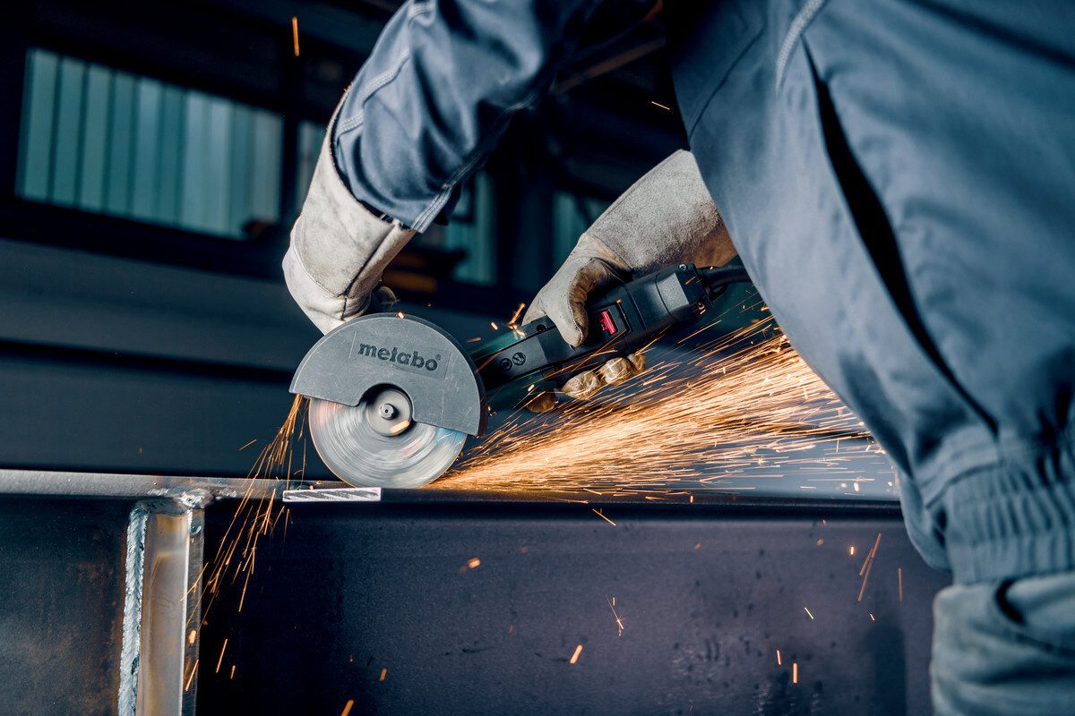 metabo Winkelschleifer WEPBA 20-150 Quick, max. 9600 U/min, DS BL im Karton