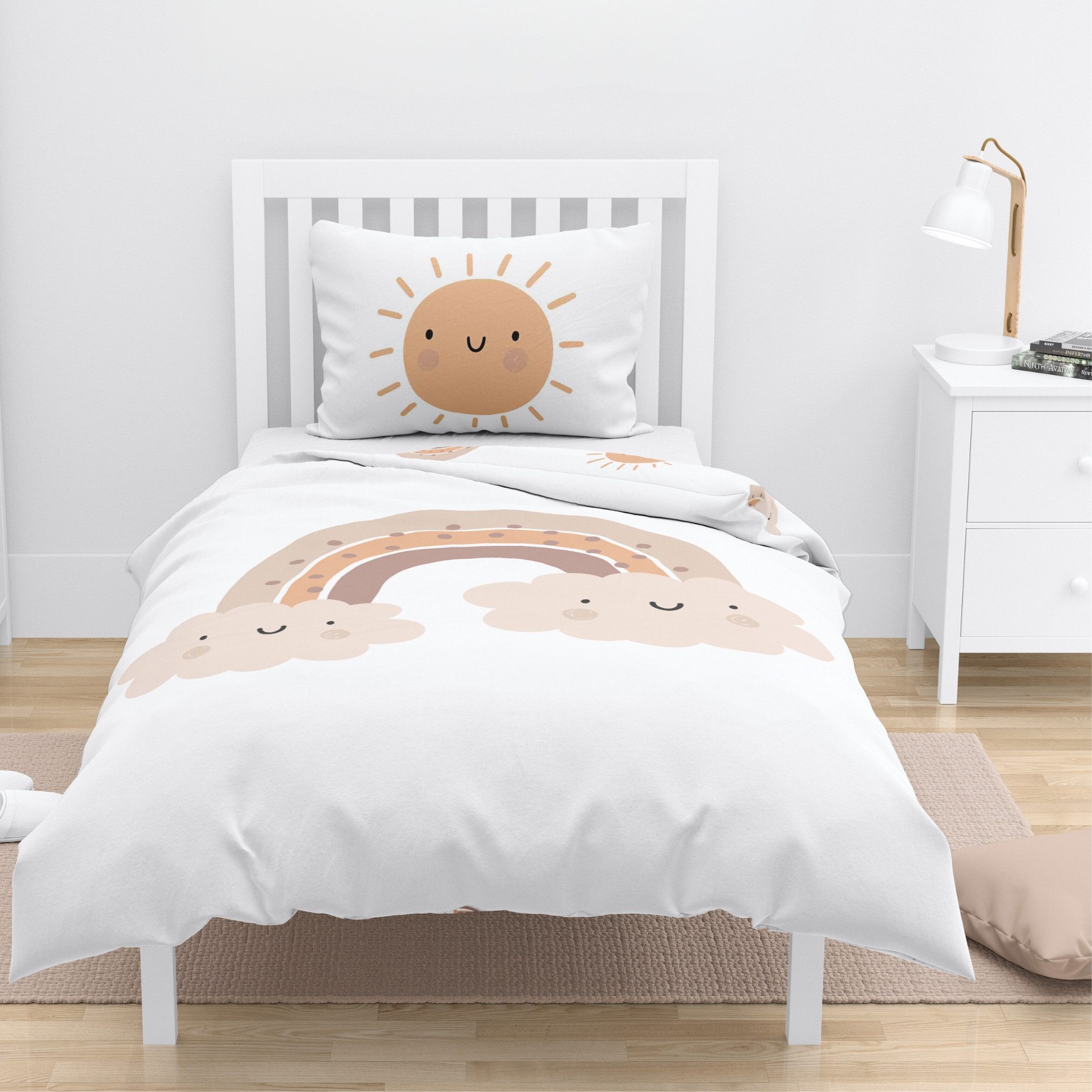 MTOnlinehandel Babybettwäsche Little Sunrise Biber/ Flanell in 100x135 + 40 günstig online kaufen