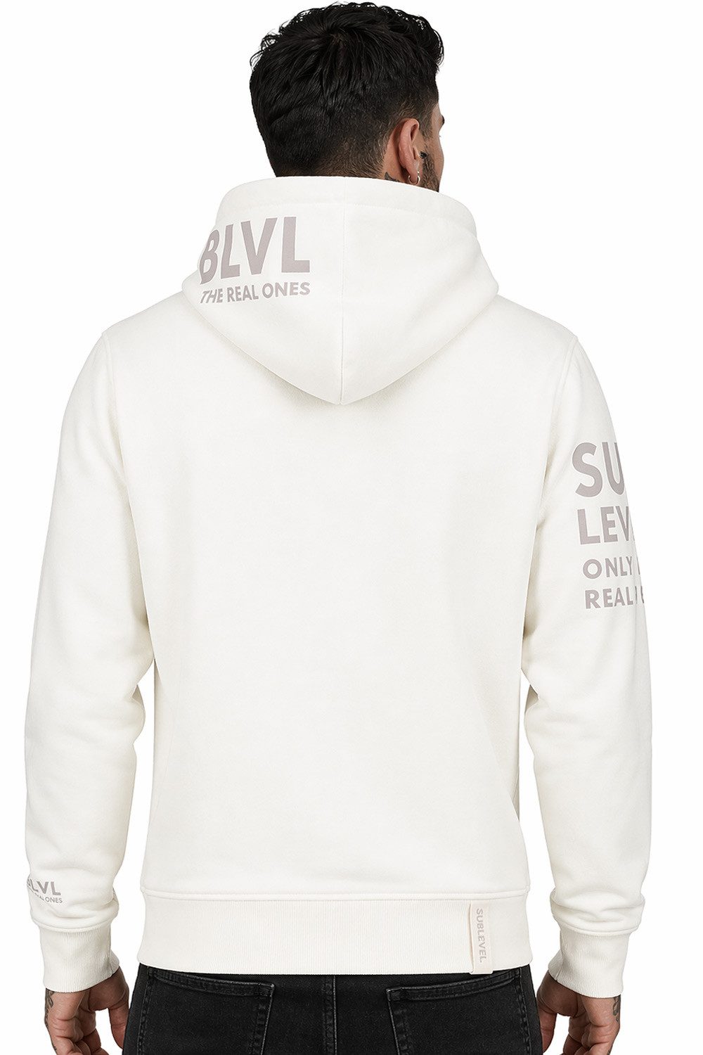 SUBLEVEL Kapuzenpullover Herren Zipper Hoody Jacke Pullover Hoodie Super Soft S-XXL Perfekte Passform Hochwertige Verarbeitung, Angenehm weich & bequem