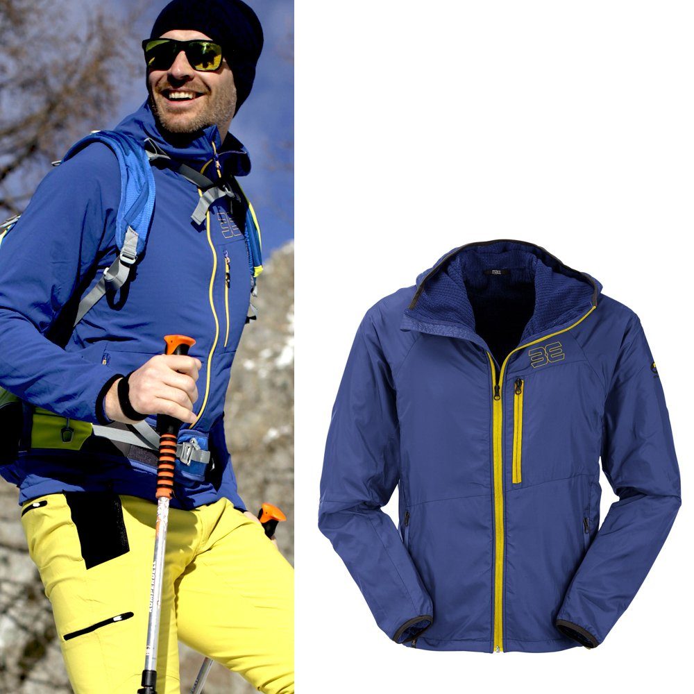 blau Herren - Maul Maul funktionale Allgäu Sportjacke Trekkingjacke - -