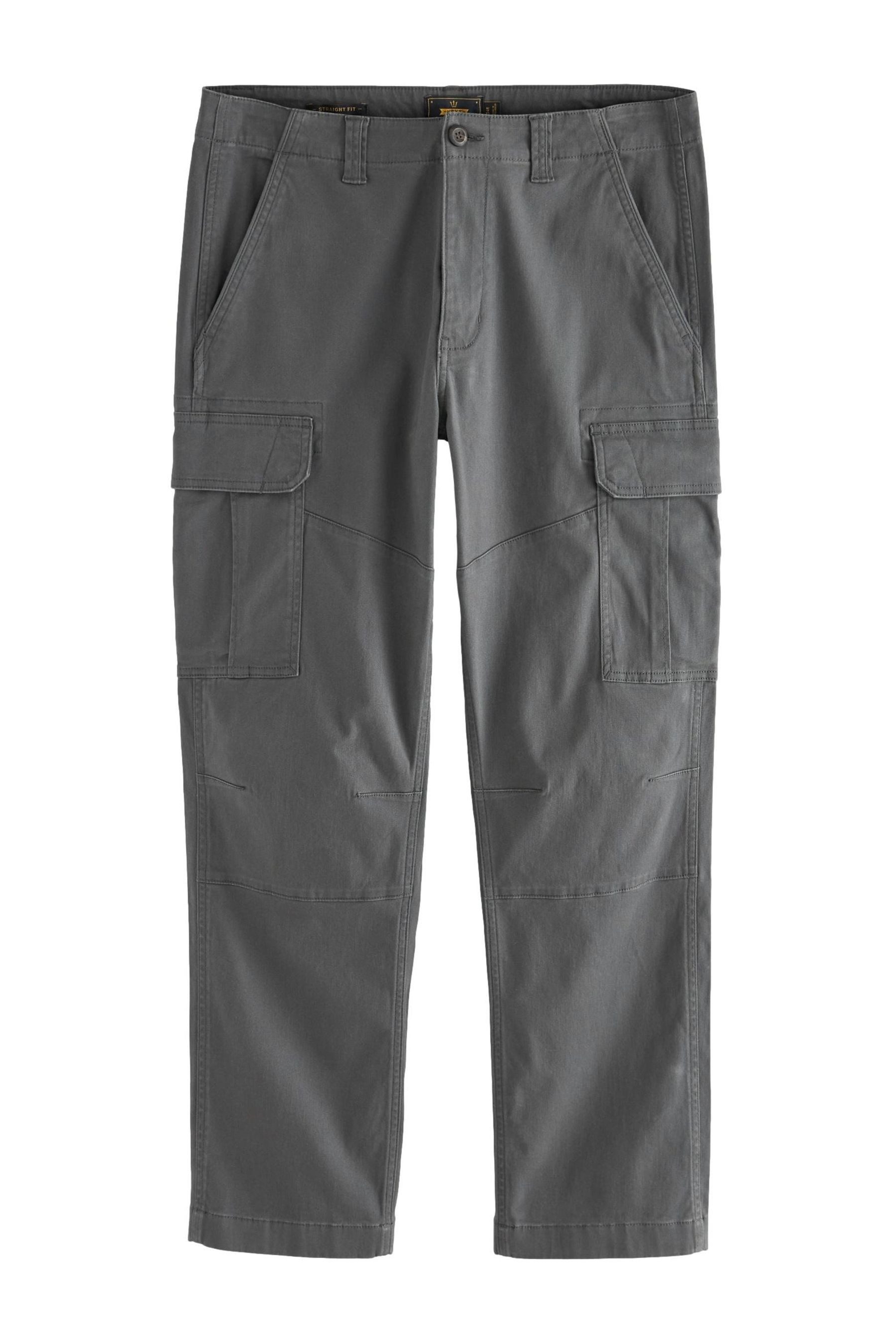 Cargohose Cargo-Hose aus Baumwollstretch – Straight Fit
