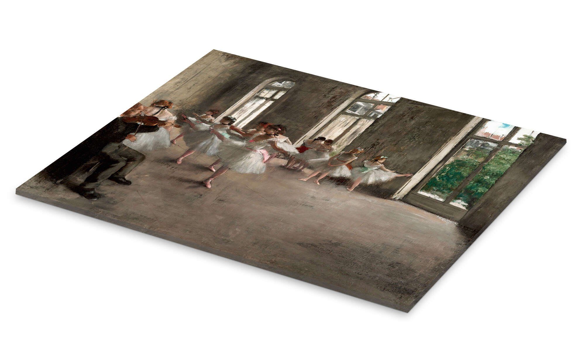 Posterlounge Poster Edgar Degas, Die Probe, günstig online kaufen