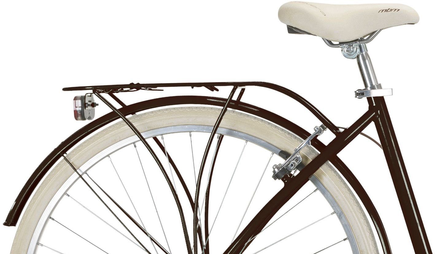 MBM City Bike NEW Primavera, 6-speed Shimano TY300 derailleur, derailleur gears, for women, derailleur gears