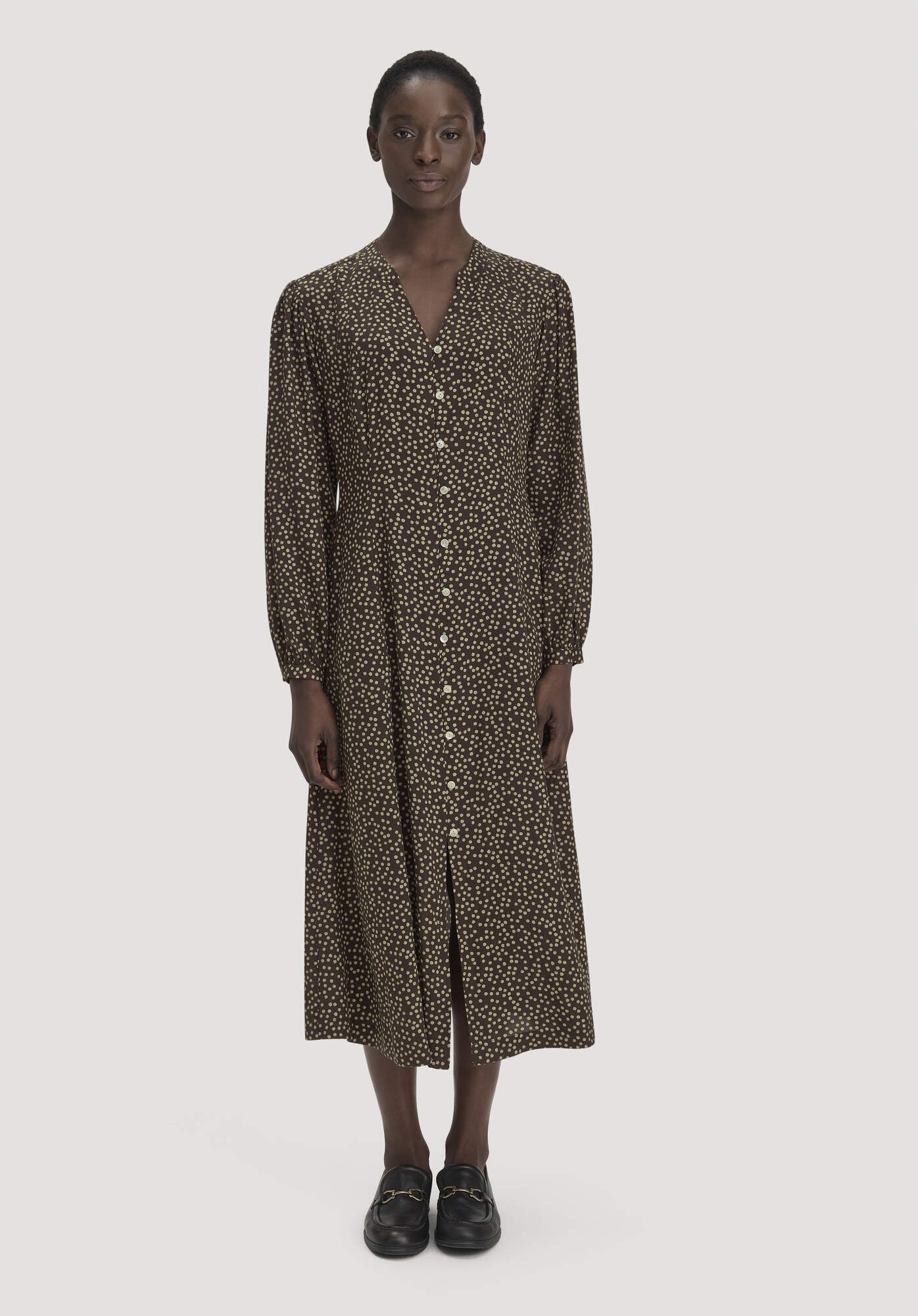 Hessnatur A-Linien-Kleid (1-tlg)