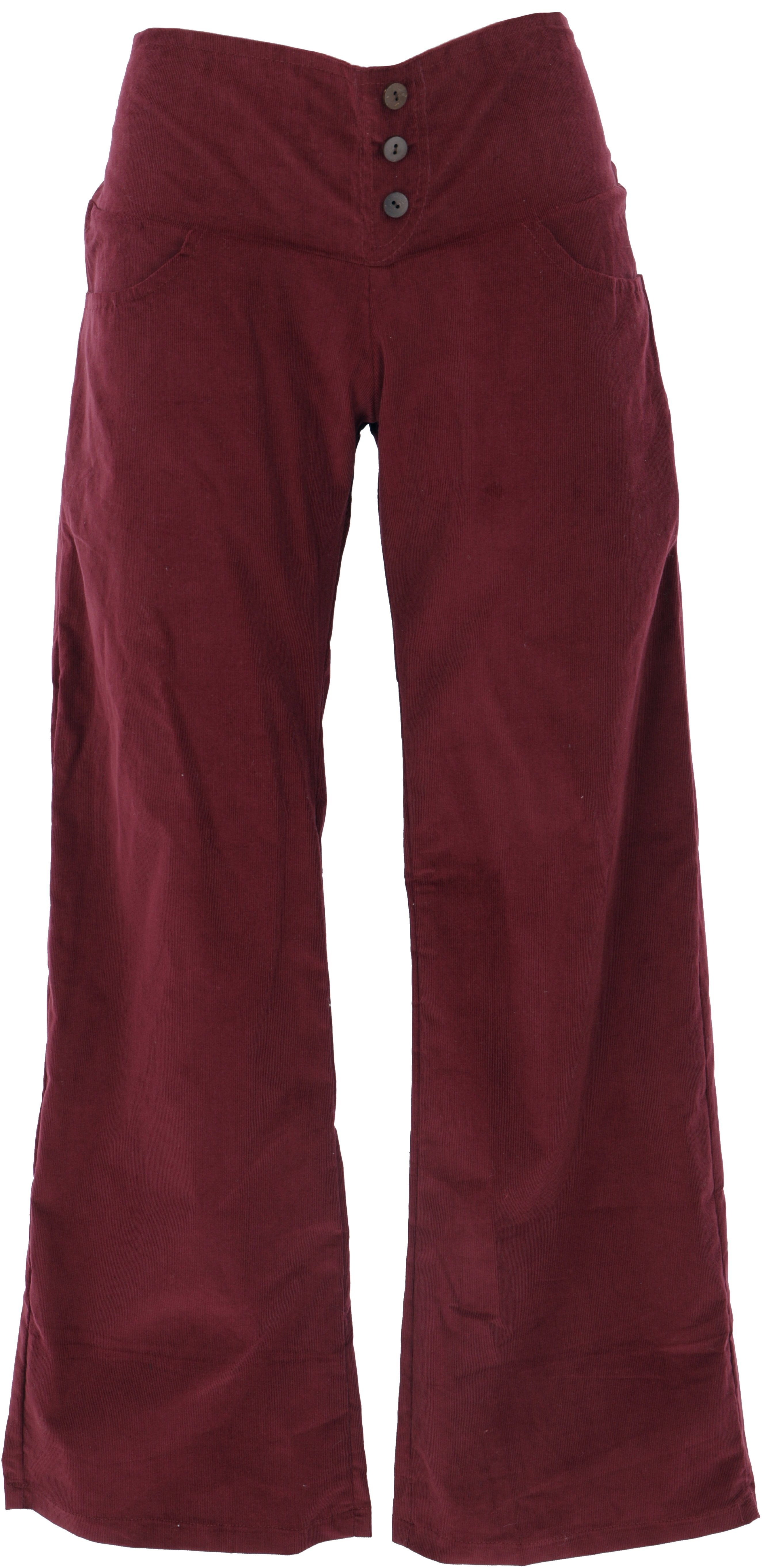 Guru-Shop Relaxhose Cordhose mit leicht ausgestelltem günstig online kaufen