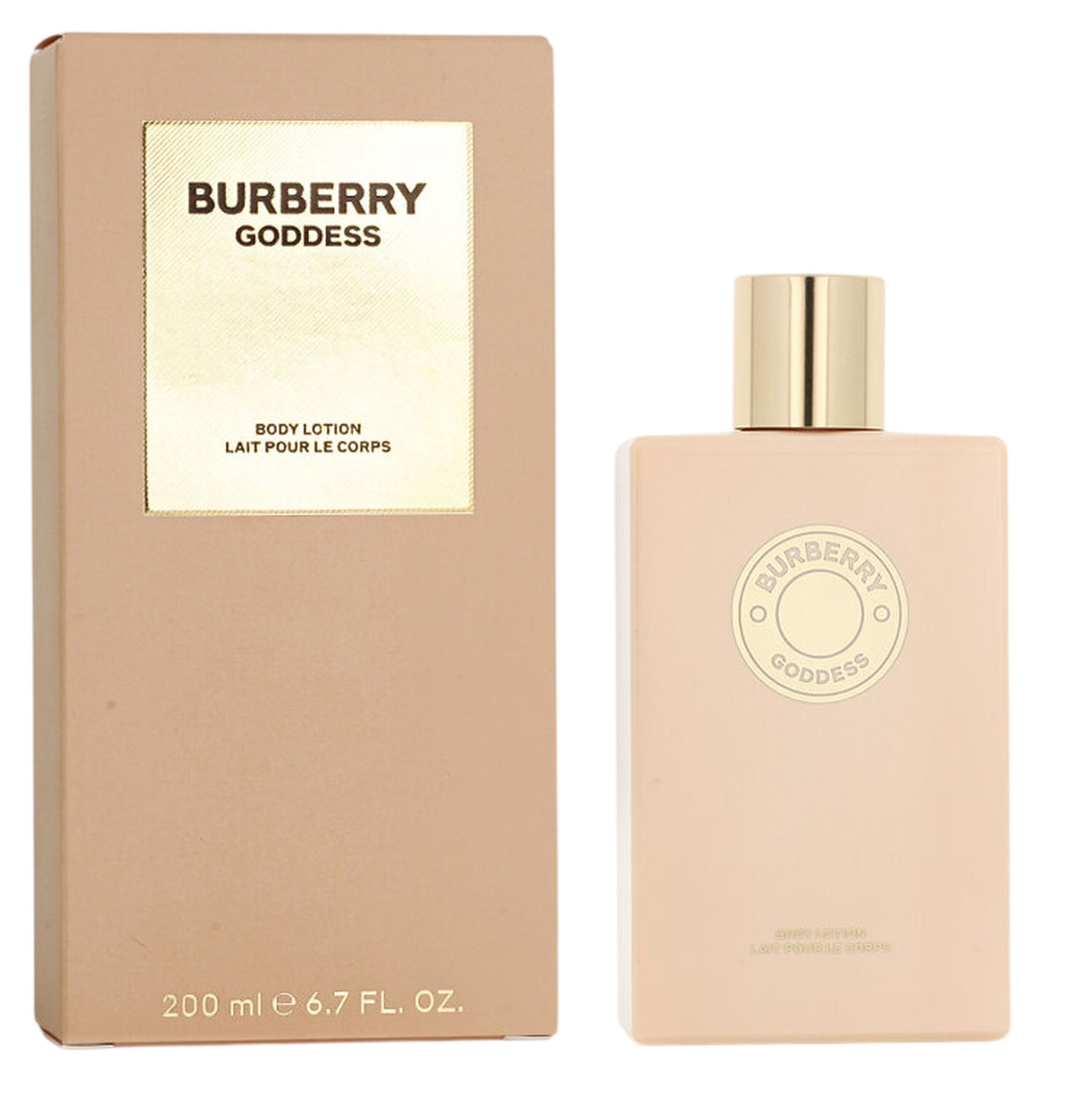 BURBERRY Körperlotion Goddess Damen Bodylotion, Süß-aromatischer Duft mit Vanille, Lavendel und Kakao